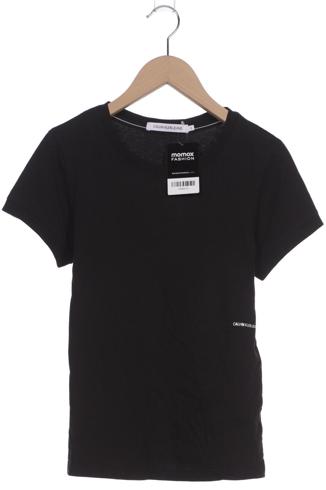 

Calvin Klein Jeans Damen T-Shirt, schwarz, Gr. 36