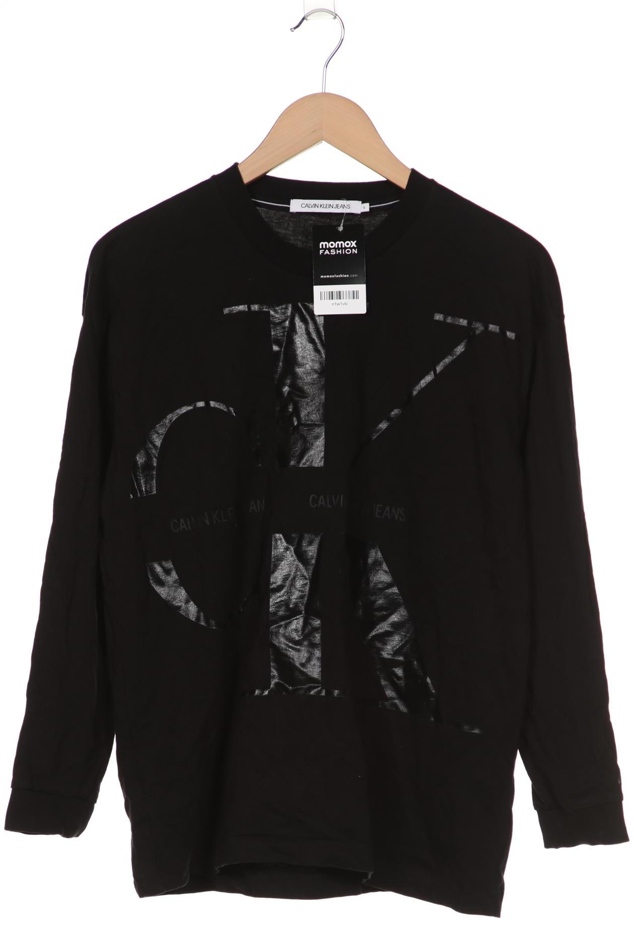 

Calvin Klein Jeans Damen Langarmshirt, schwarz