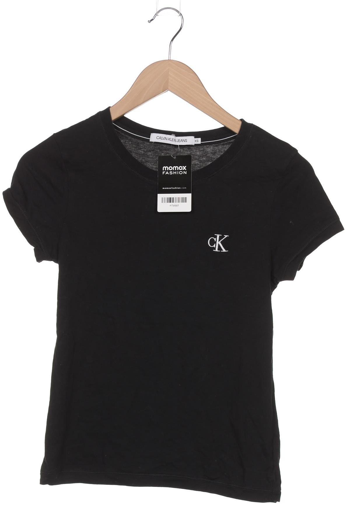

Calvin Klein Jeans Damen T-Shirt, schwarz, Gr. 34