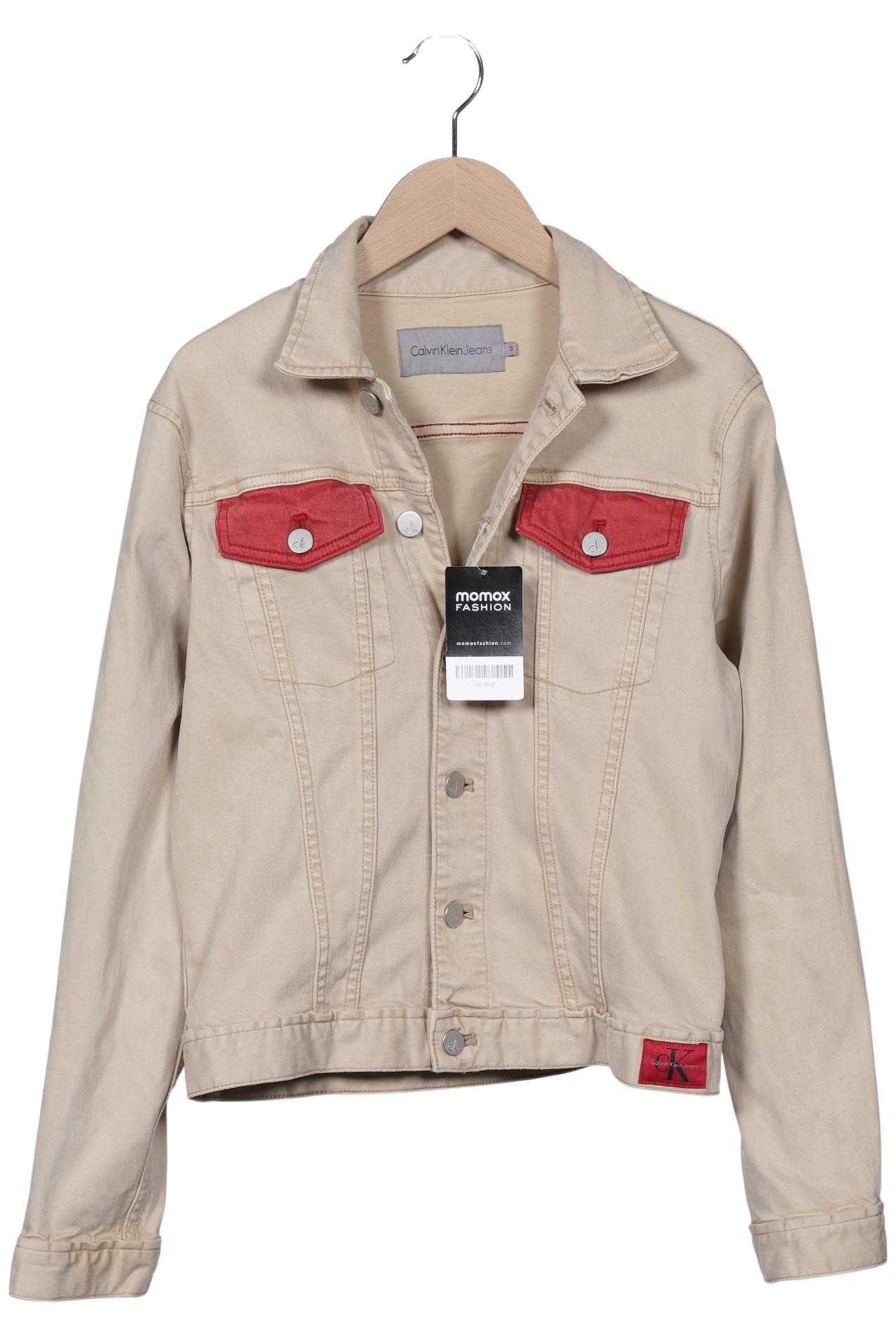 

Calvin Klein Jeans Damen Jacke, beige, Gr. 36