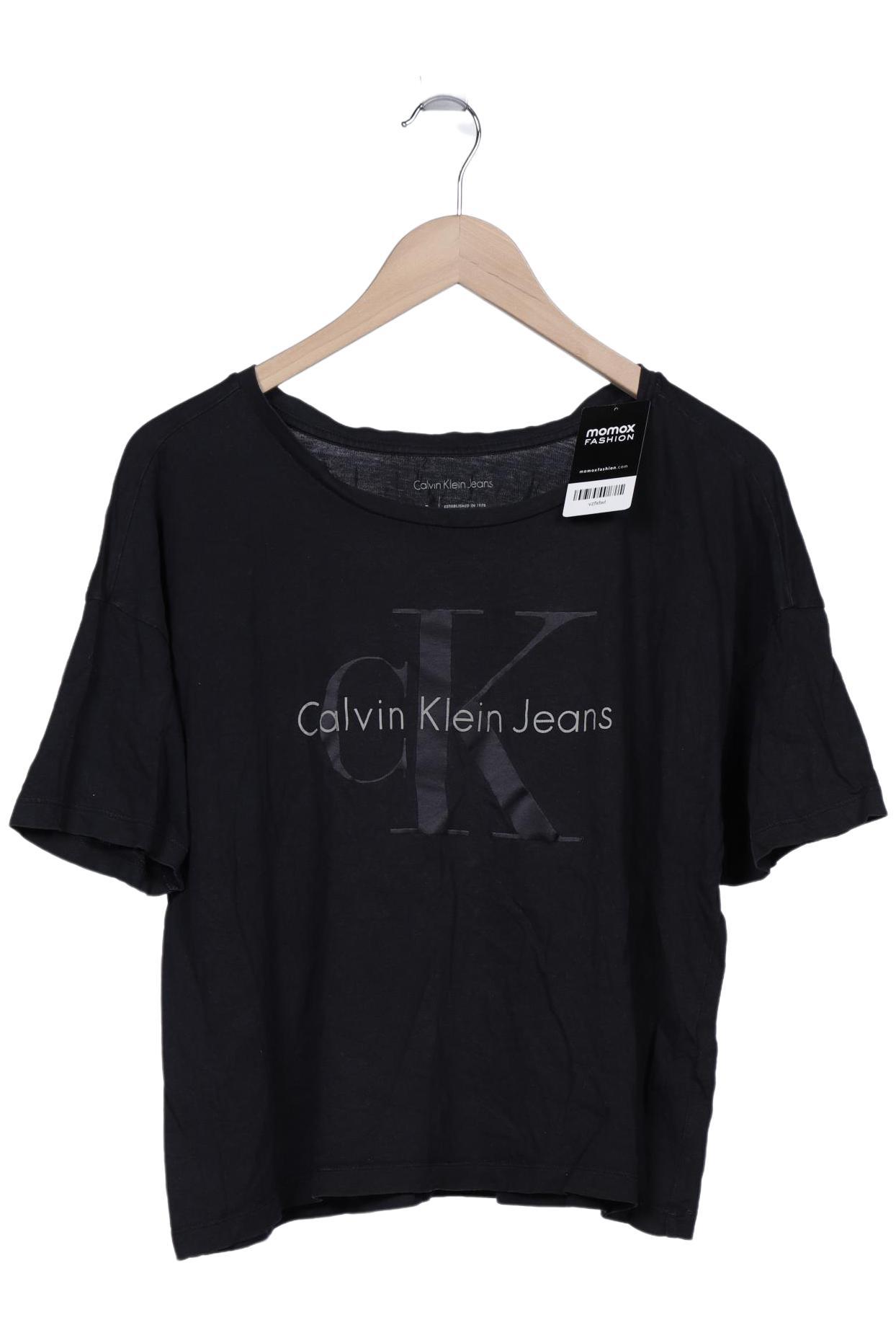 

Calvin Klein Jeans Damen T-Shirt, schwarz, Gr. 42