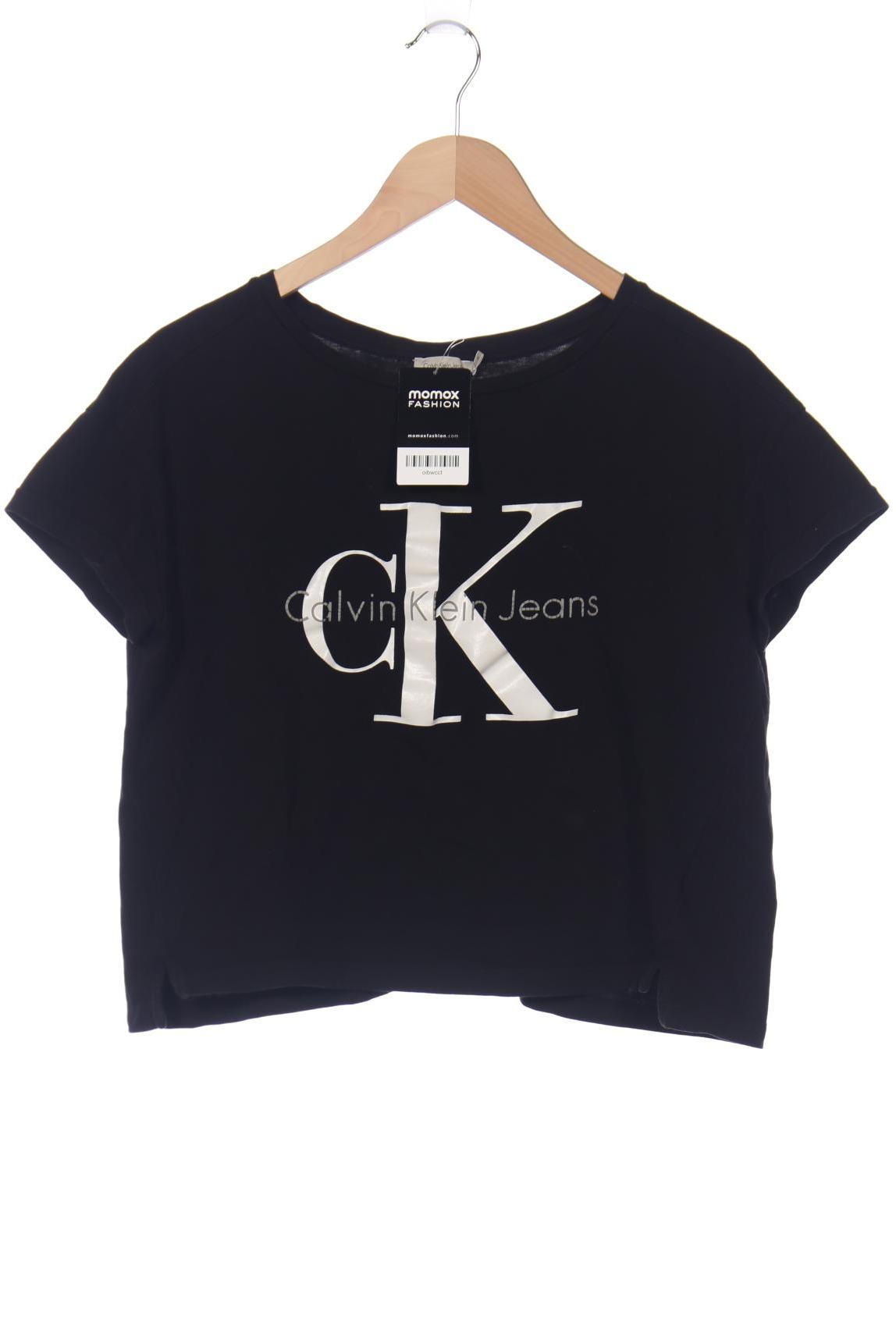 

Calvin Klein Jeans Damen T-Shirt, schwarz, Gr. 36