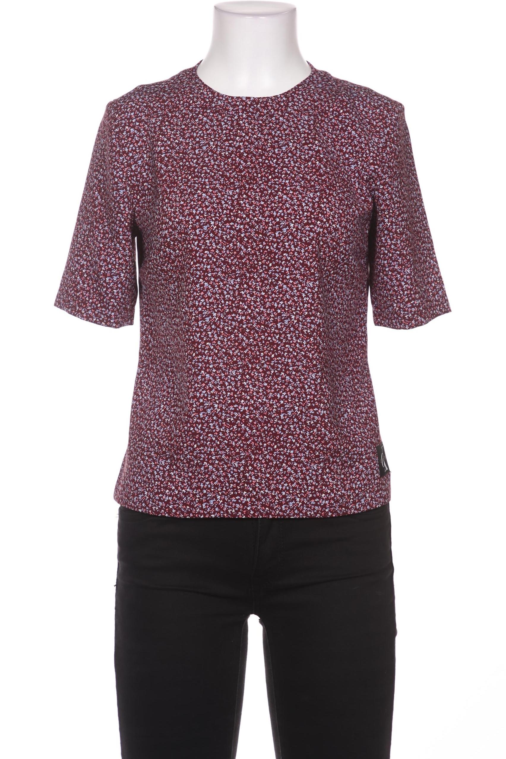 

Calvin Klein Jeans Damen Bluse, bordeaux, Gr. 34