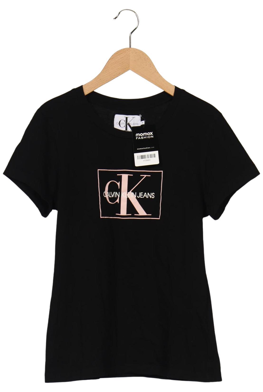 

Calvin Klein Jeans Damen T-Shirt, schwarz, Gr. 36