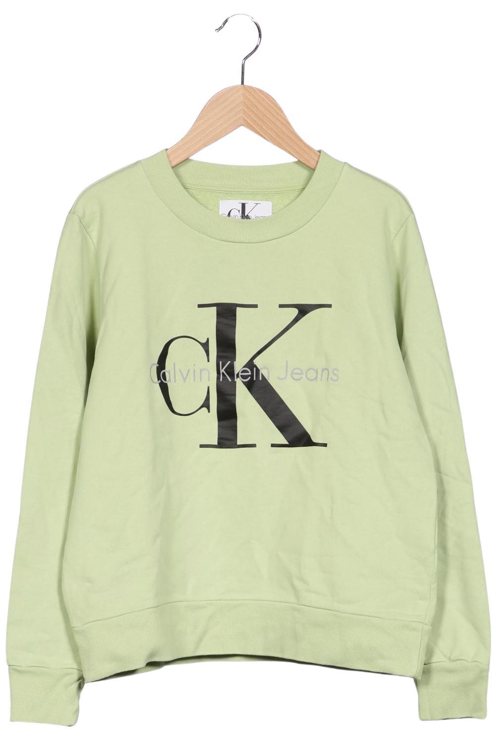 

Calvin Klein Jeans Damen Sweatshirt, hellgrün, Gr. 36