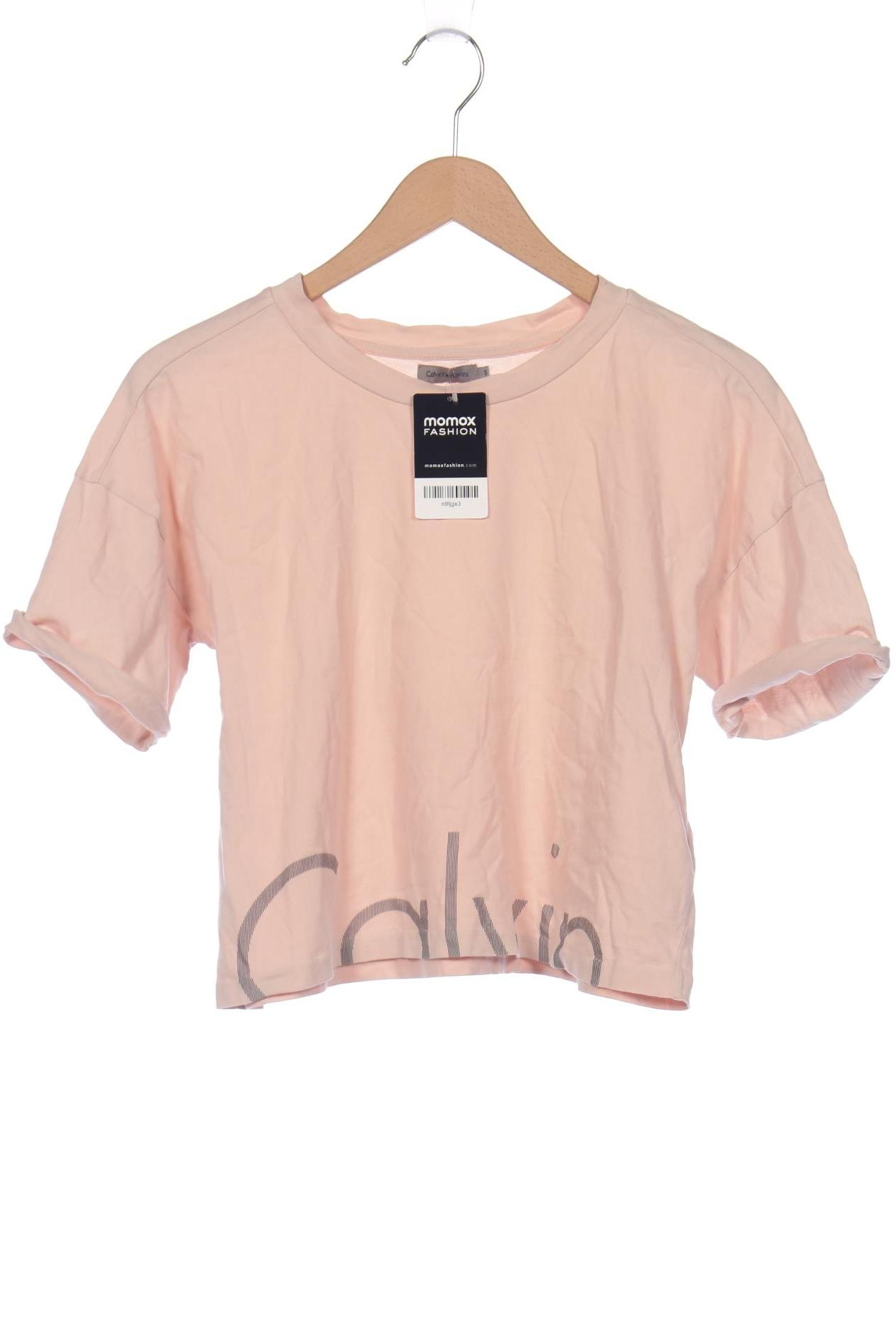 

Calvin Klein Jeans Damen T-Shirt, pink, Gr. 36