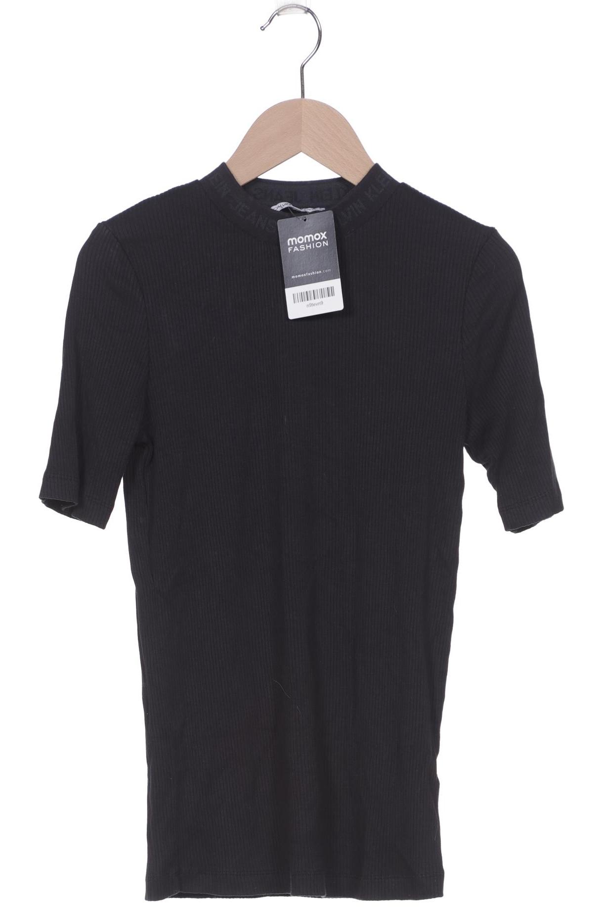 

Calvin Klein Jeans Damen T-Shirt, schwarz, Gr. 36