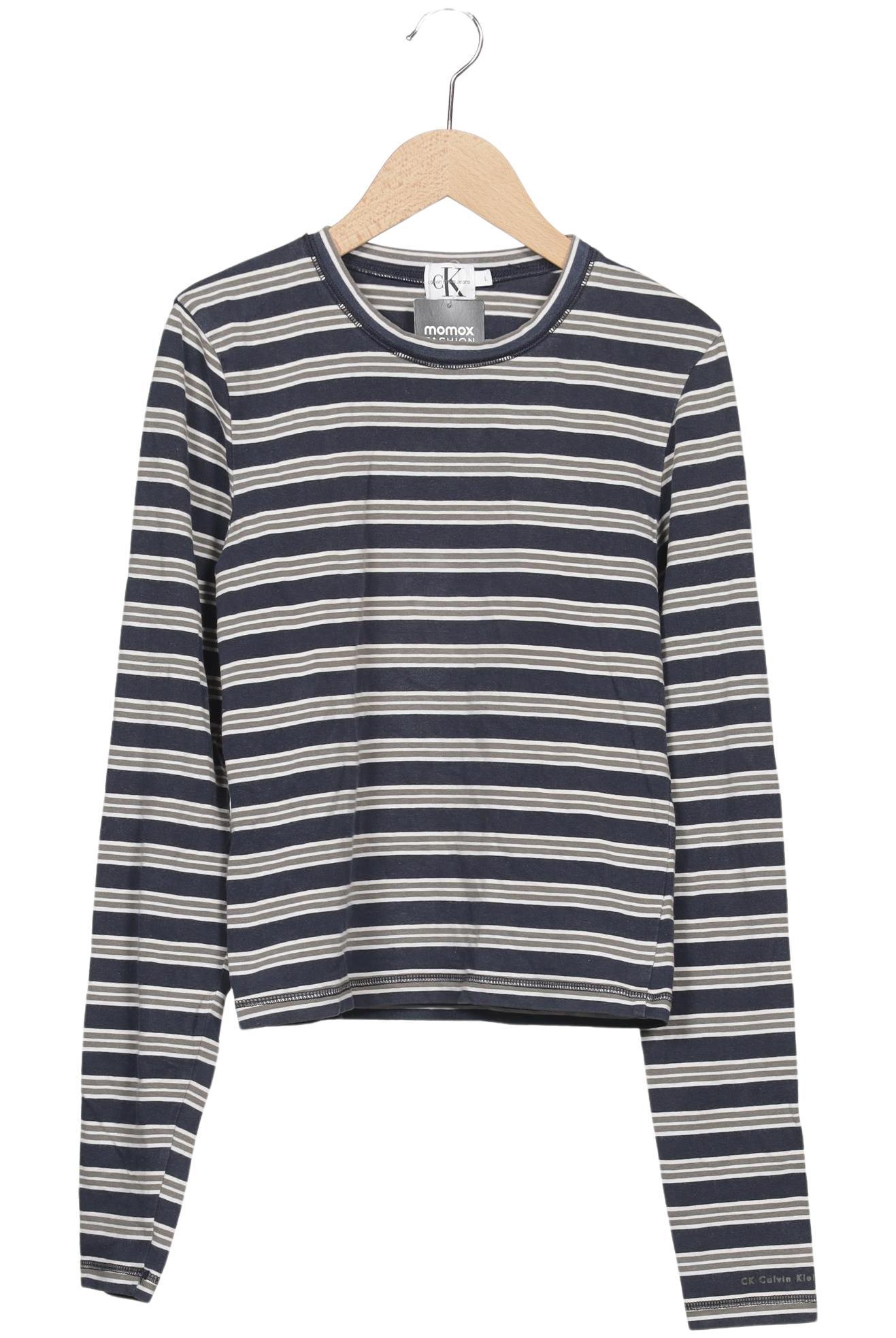 

Calvin Klein Jeans Damen Langarmshirt, mehrfarbig, Gr. 42