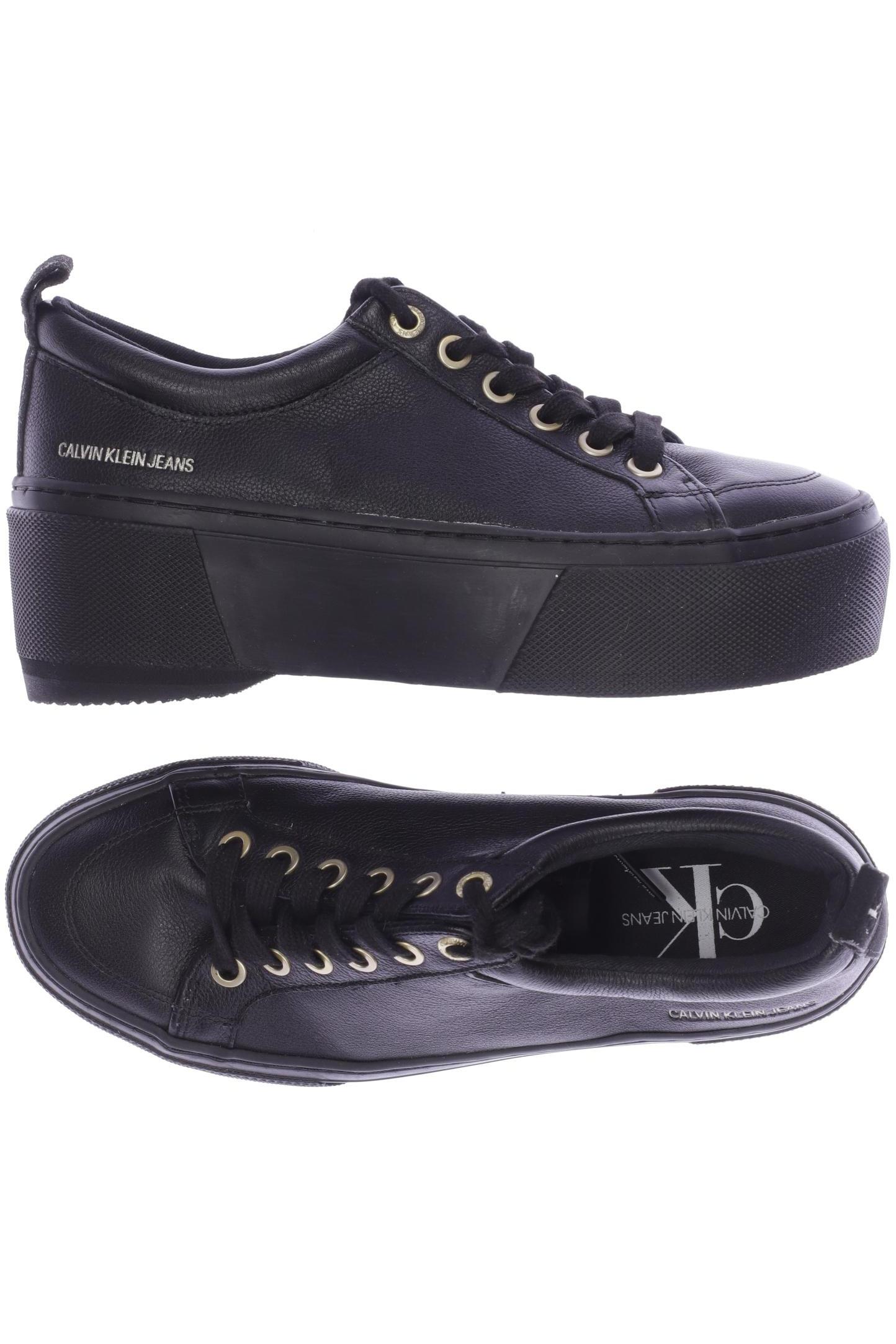 

Calvin Klein Jeans Damen Sneakers, schwarz