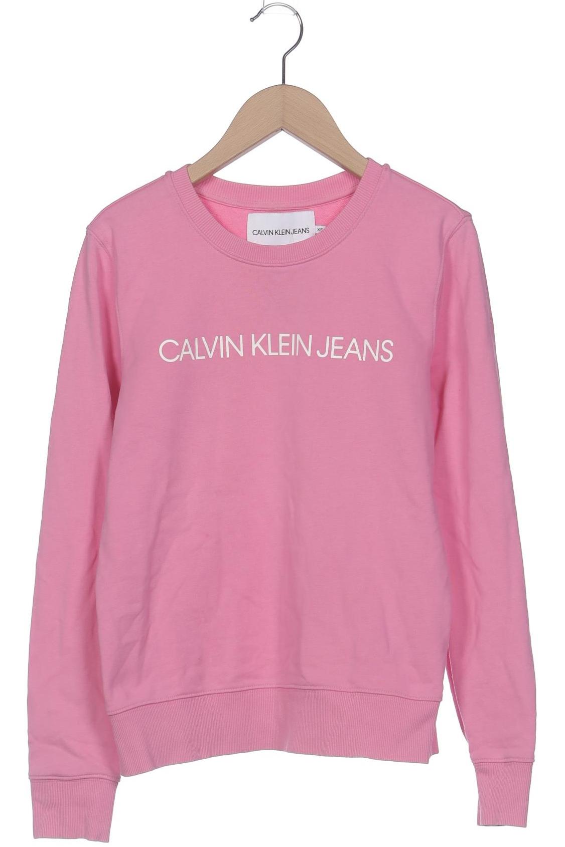 

Calvin Klein Jeans Damen Sweatshirt, pink, Gr. 34