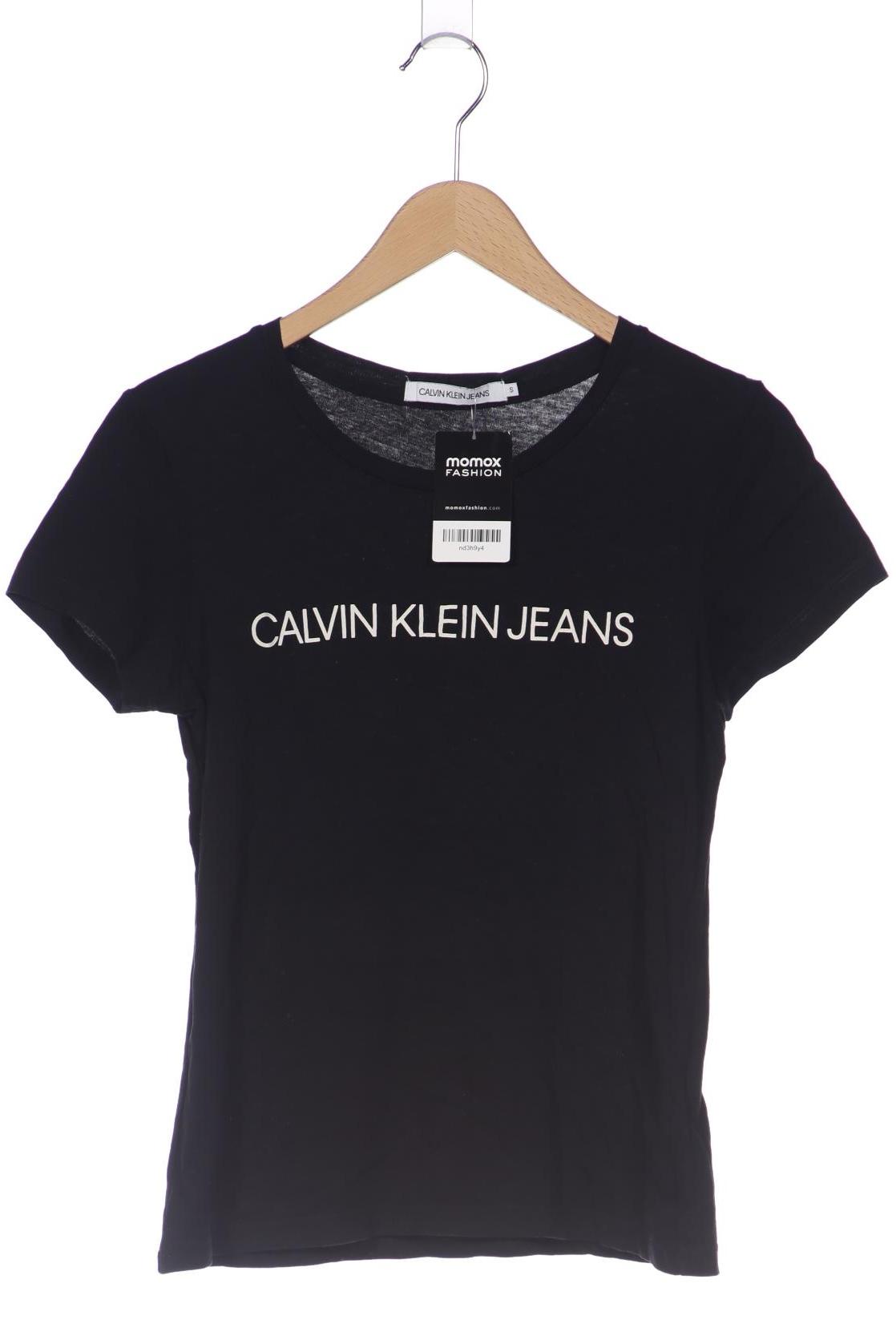 

Calvin Klein Jeans Damen T-Shirt, schwarz, Gr. 36