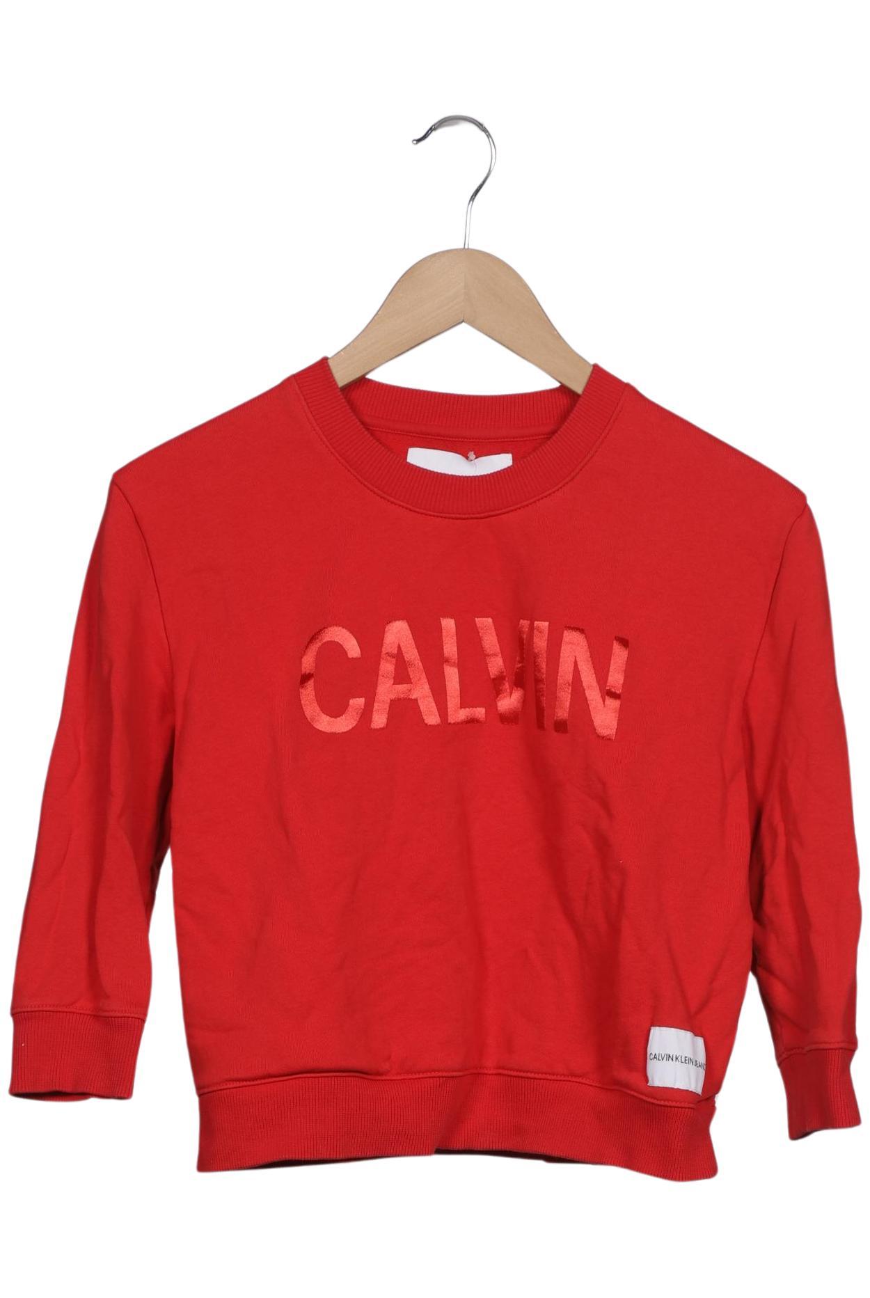 

Calvin Klein Jeans Damen Sweatshirt, rot, Gr. 36