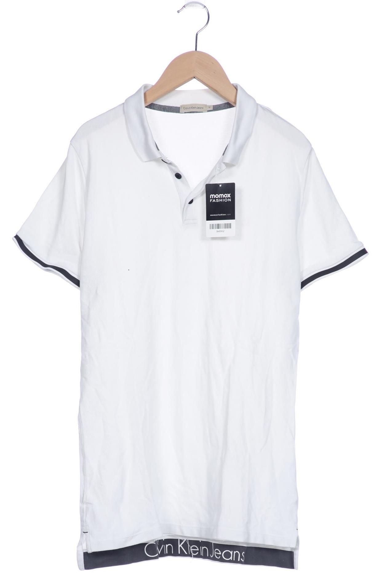

Calvin Klein Jeans Herren Poloshirt, weiß, Gr. 48