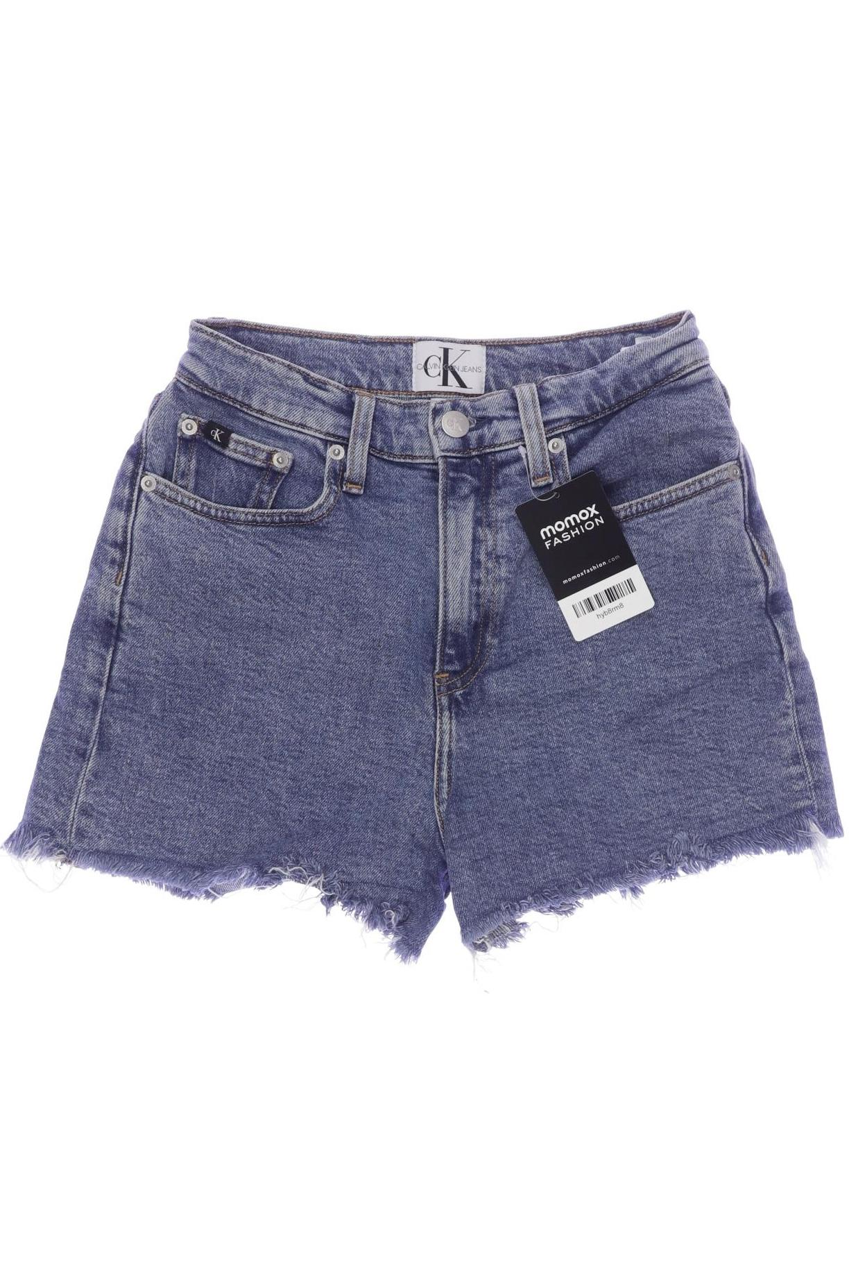 

Calvin Klein Jeans Damen Shorts, blau, Gr. 26