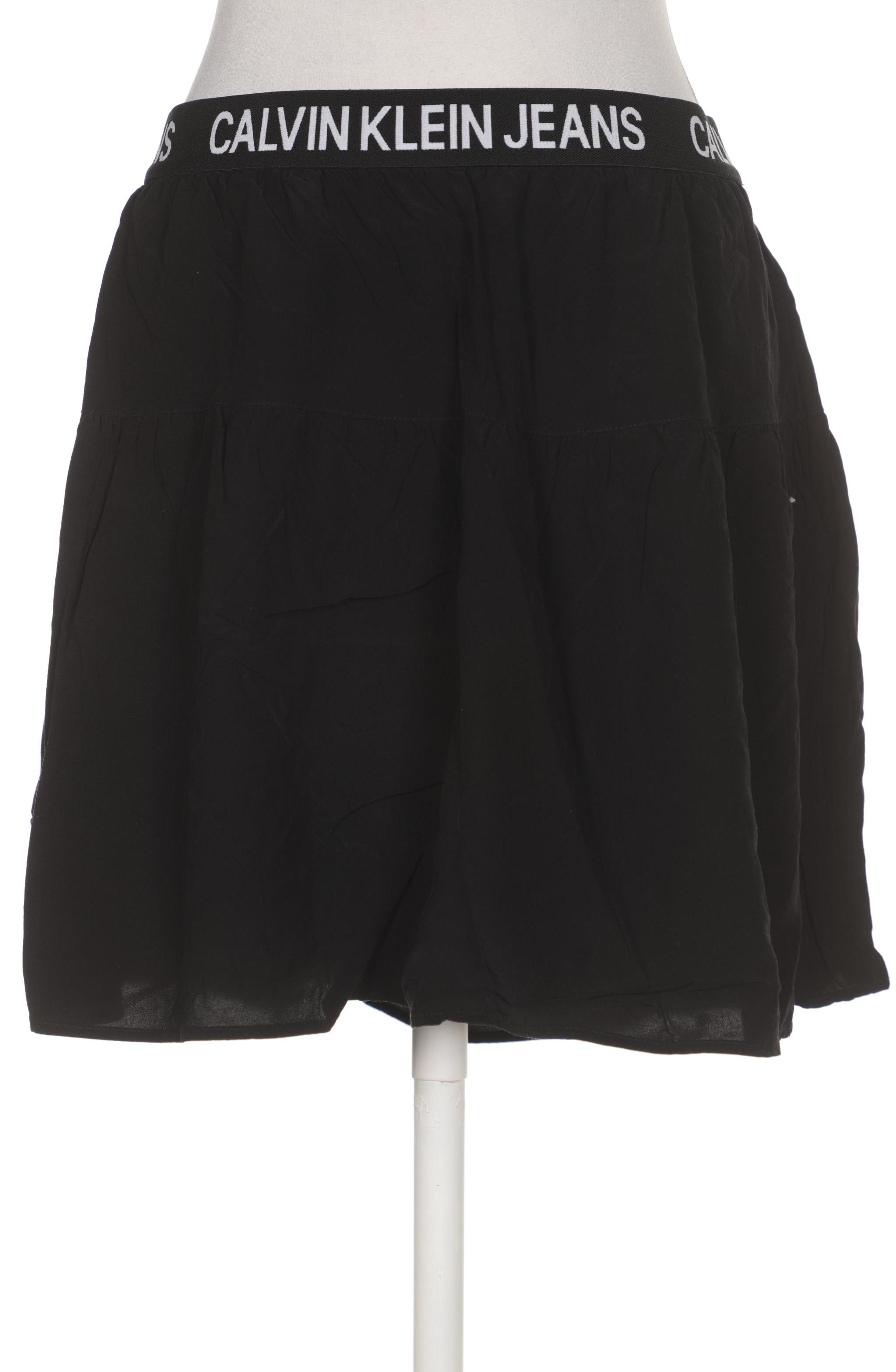 

Calvin Klein Jeans Damen Rock, schwarz, Gr. 38
