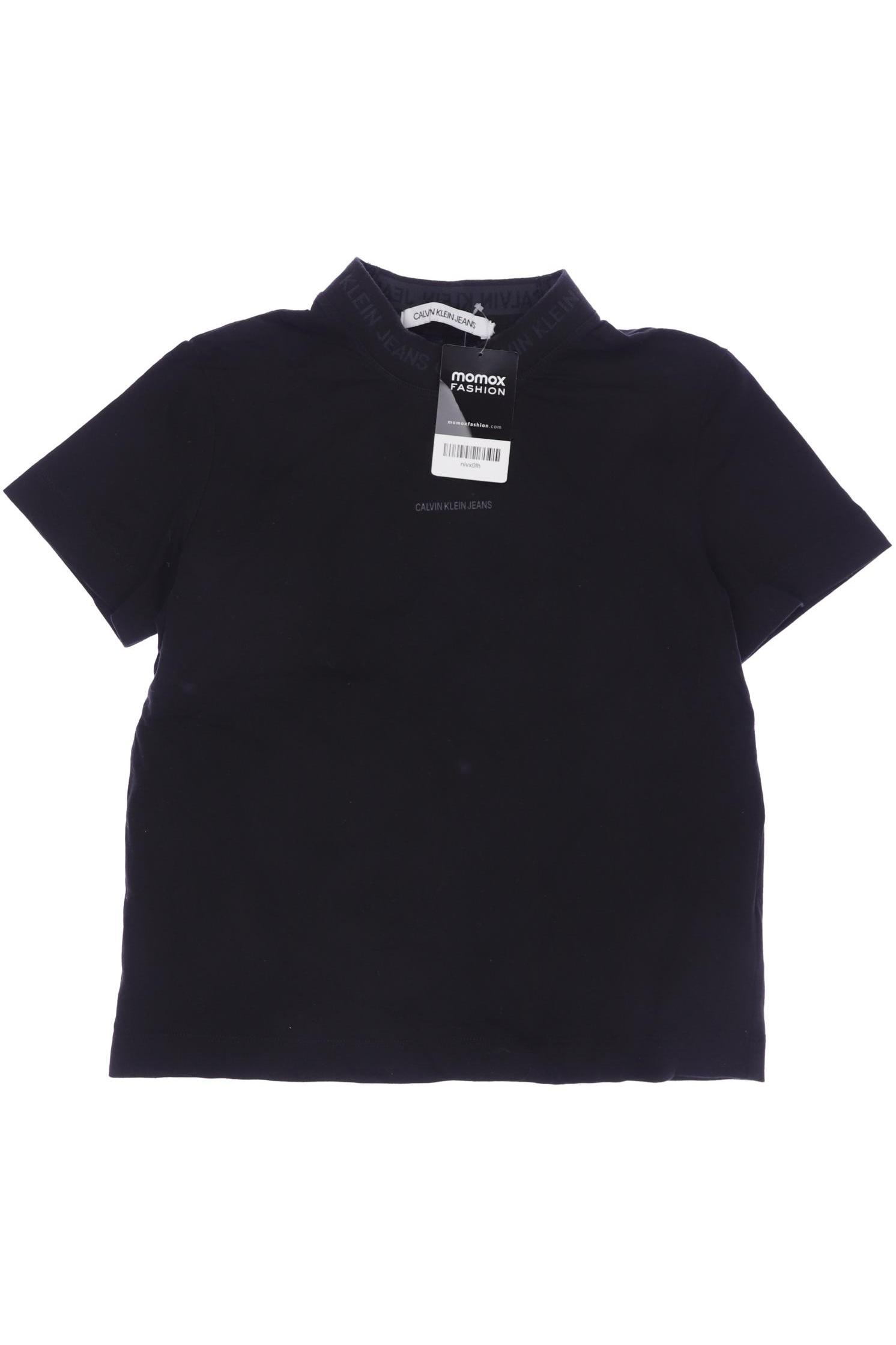 

Calvin Klein Jeans Damen T-Shirt, schwarz, Gr. 158