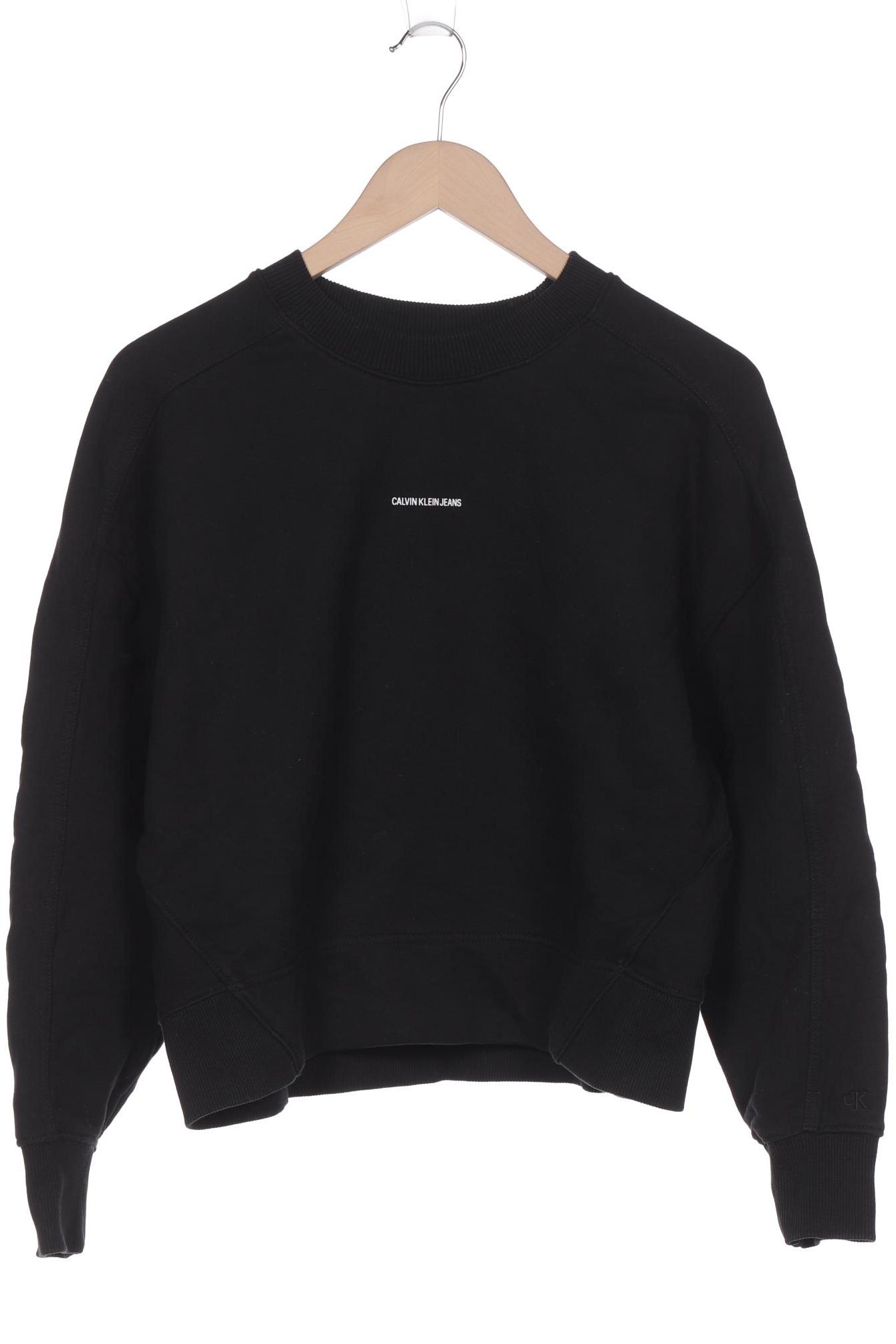 

Calvin Klein Jeans Damen Sweatshirt, schwarz, Gr. 36
