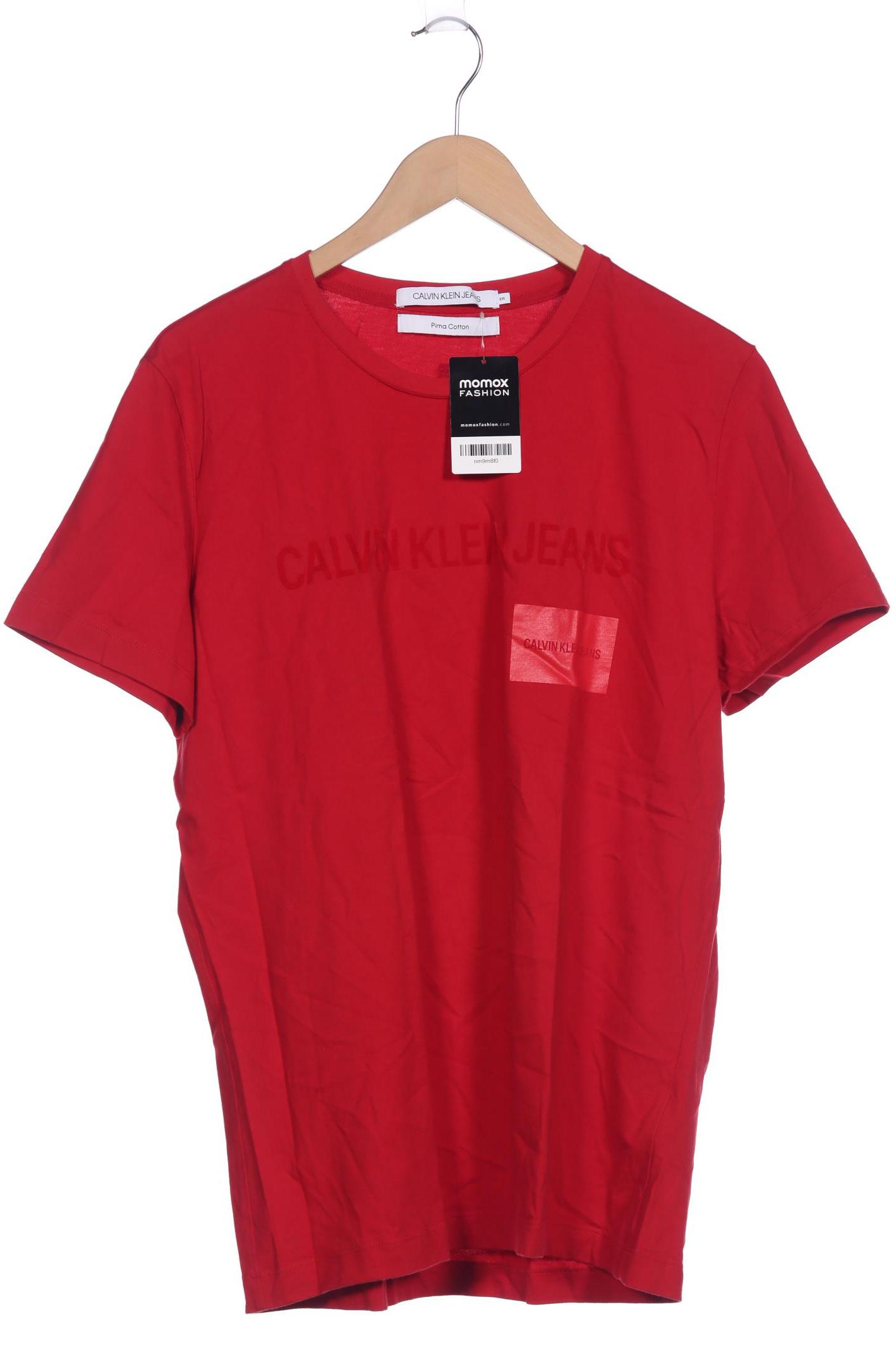 

Calvin Klein Jeans Herren T-Shirt, rot, Gr. 56