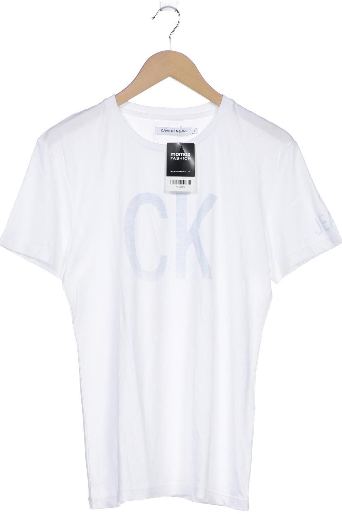 

Calvin Klein Jeans Damen T-Shirt, weiß