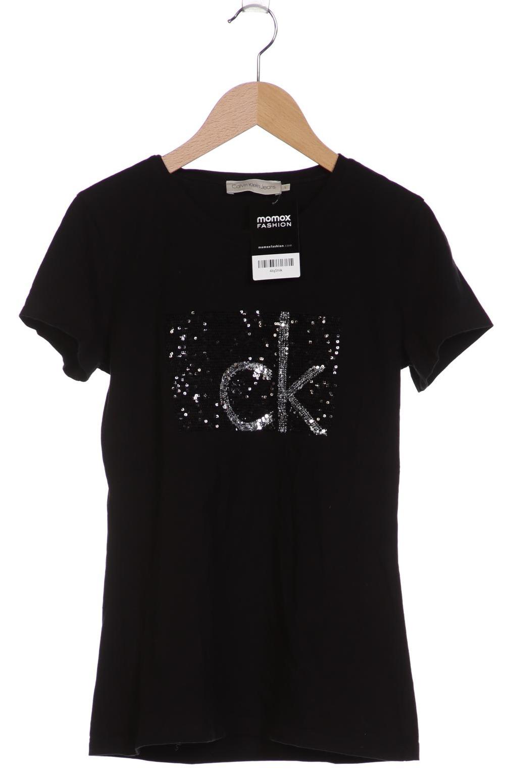 

Calvin Klein Jeans Damen T-Shirt, schwarz, Gr. 42