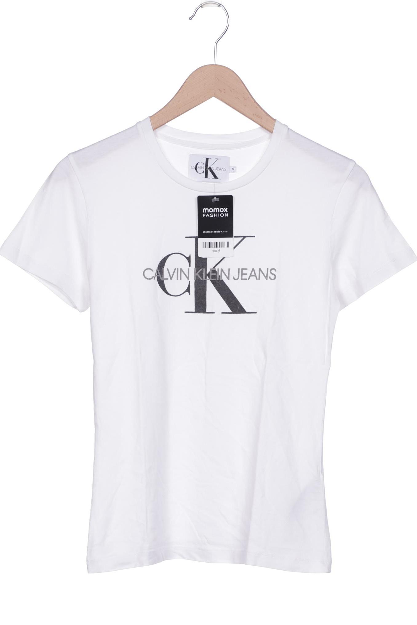 

Calvin Klein Jeans Damen T-Shirt, weiß