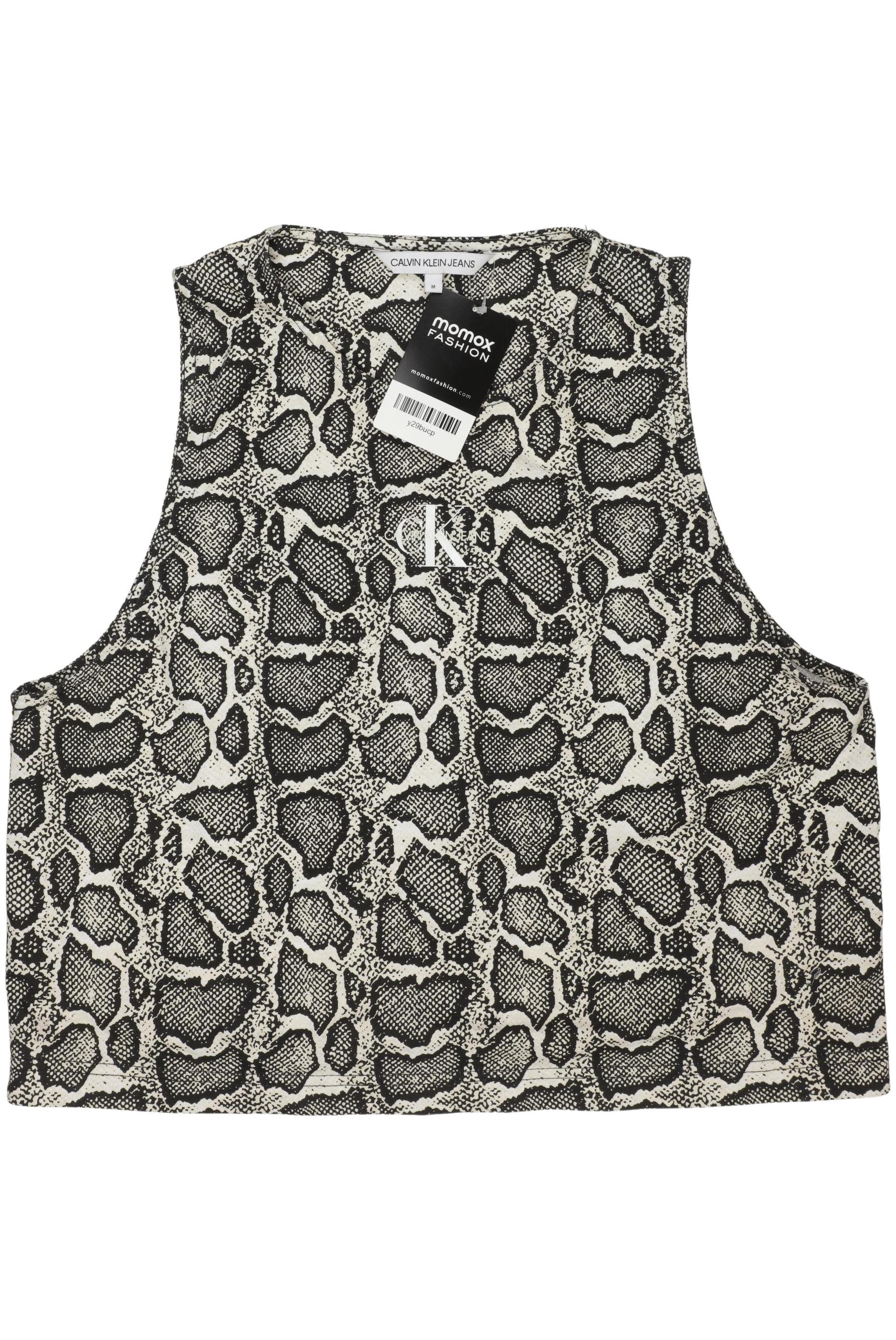 

Calvin Klein Jeans Damen Top, schwarz, Gr. 38