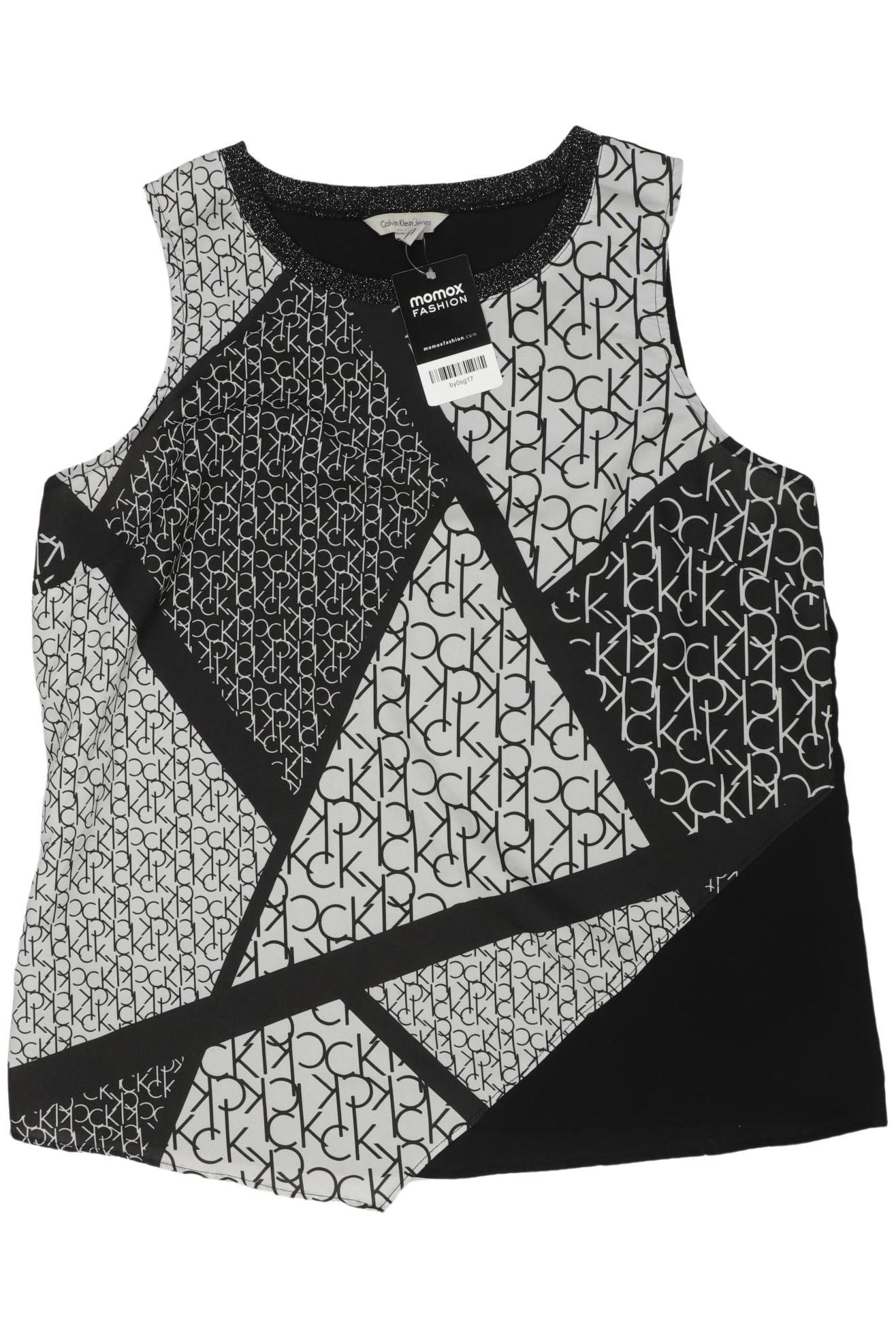 

Calvin Klein Jeans Damen Top, schwarz, Gr. 42