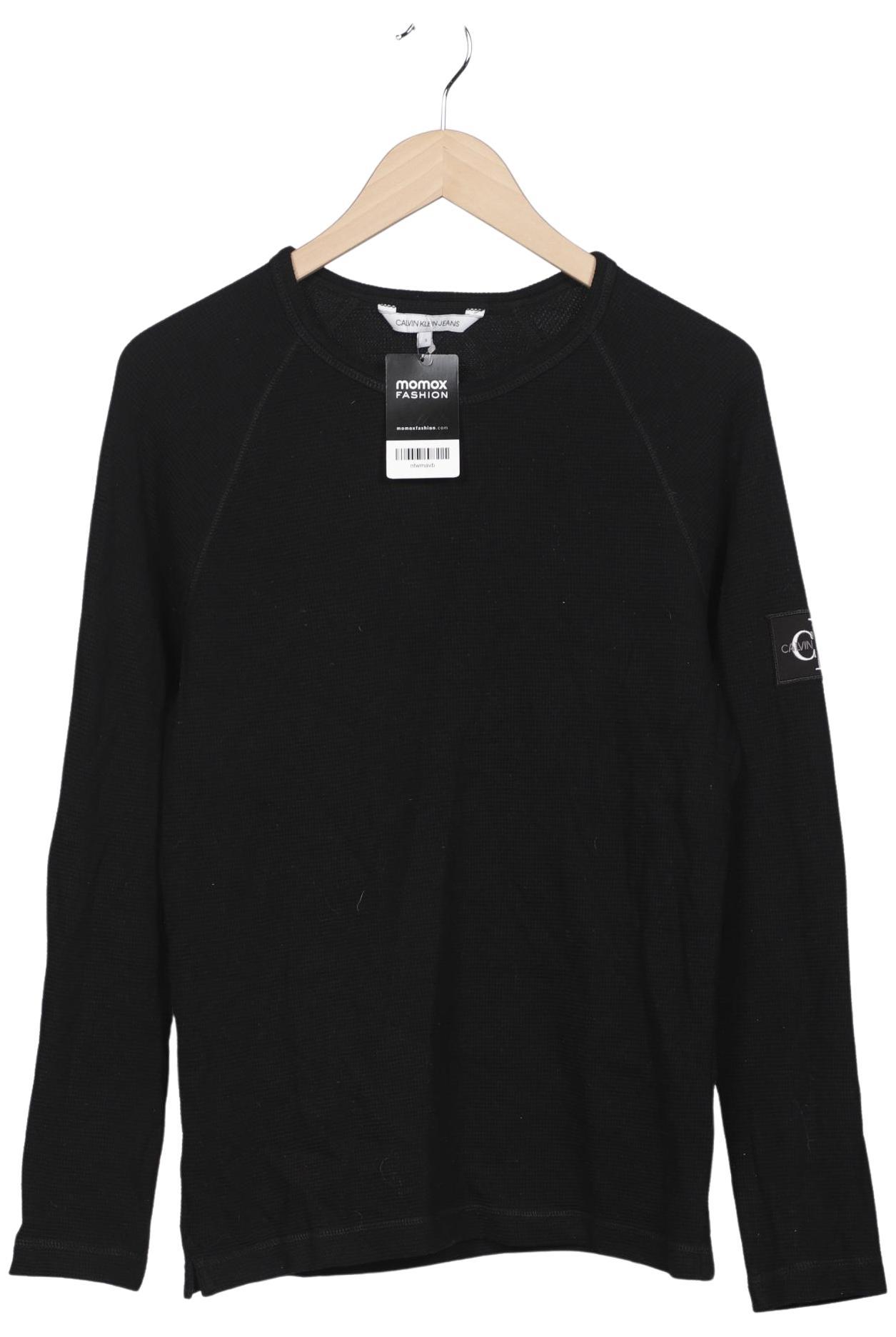 

Calvin Klein Jeans Herren Langarmshirt, schwarz, Gr. 46