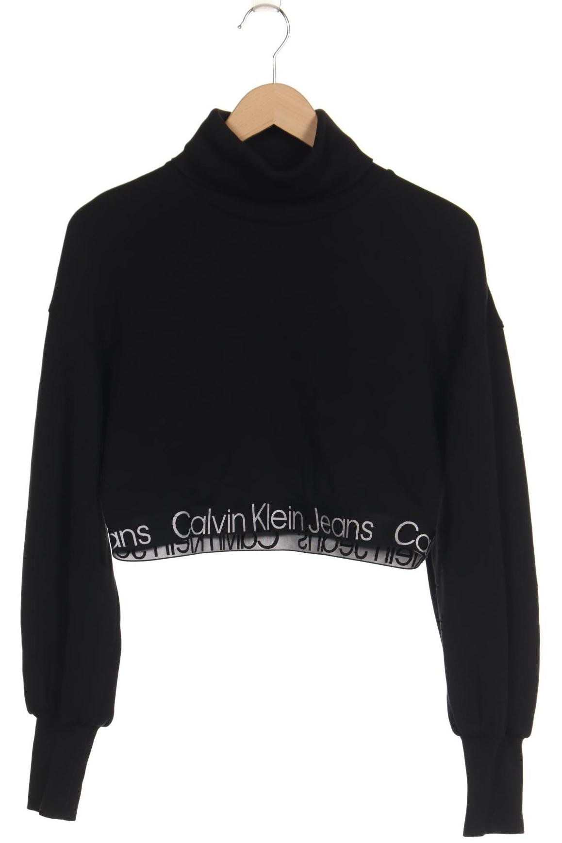 

Calvin Klein Jeans Damen Sweatshirt, schwarz, Gr. 38