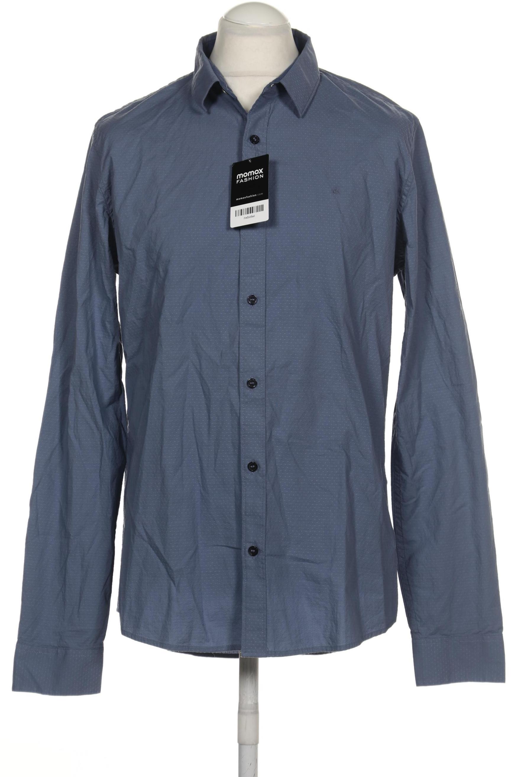 

Calvin Klein Jeans Herren Hemd, blau