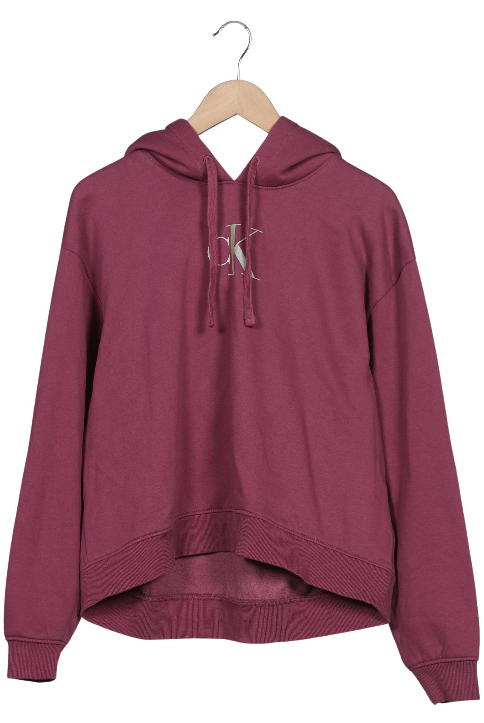 

Calvin Klein Jeans Damen Kapuzenpullover, bordeaux, Gr. 42