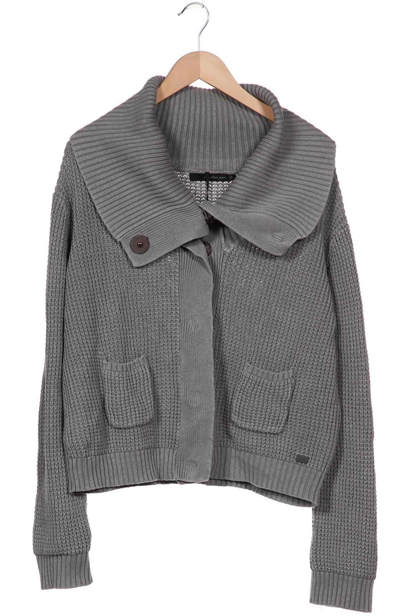 

Calvin Klein Jeans Damen Strickjacke, grau