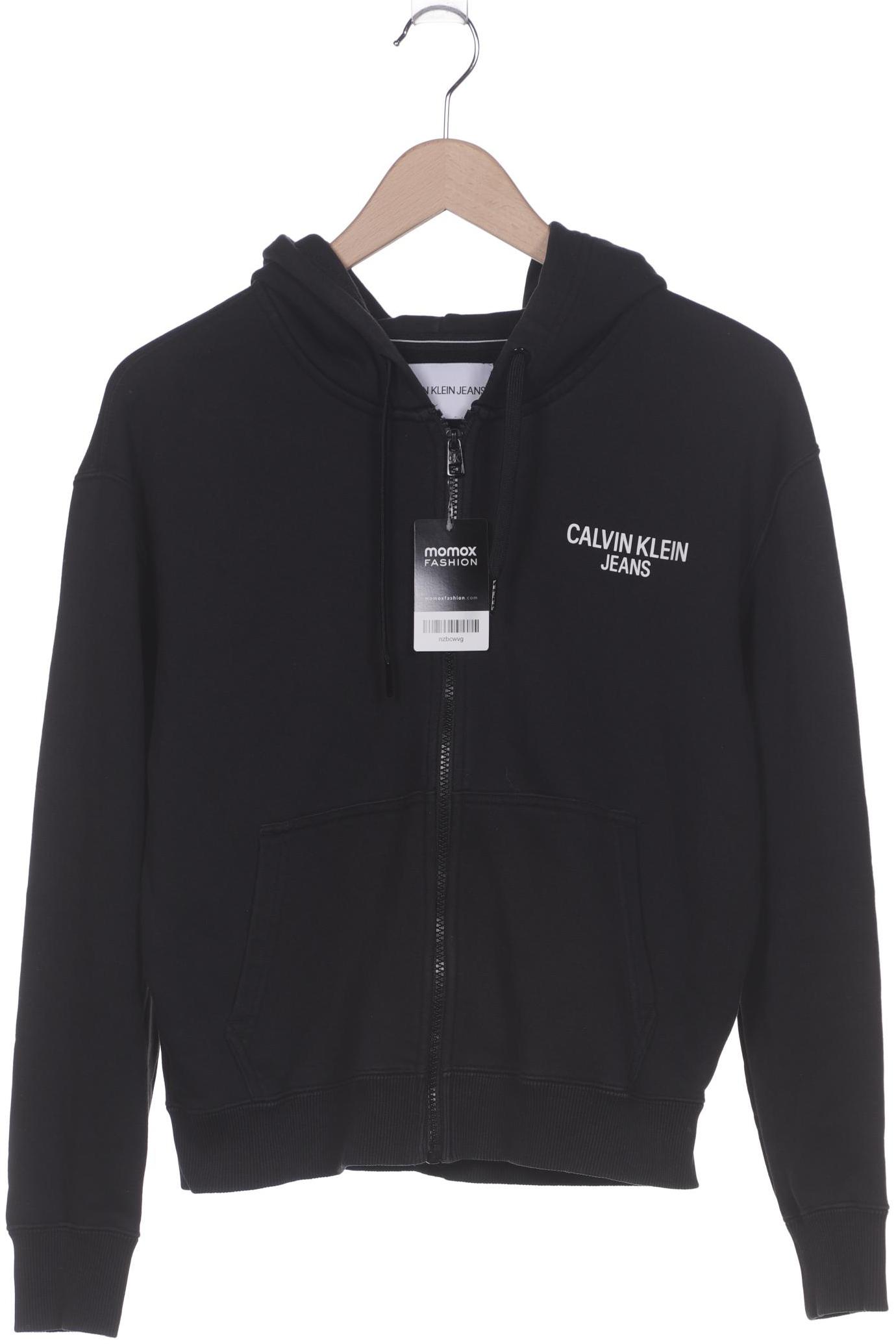 

Calvin Klein Jeans Damen Kapuzenpullover, schwarz, Gr. 38