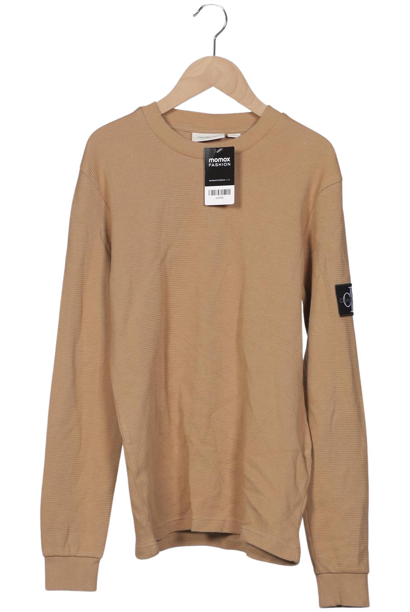 

Calvin Klein Jeans Herren Langarmshirt, beige, Gr. 44