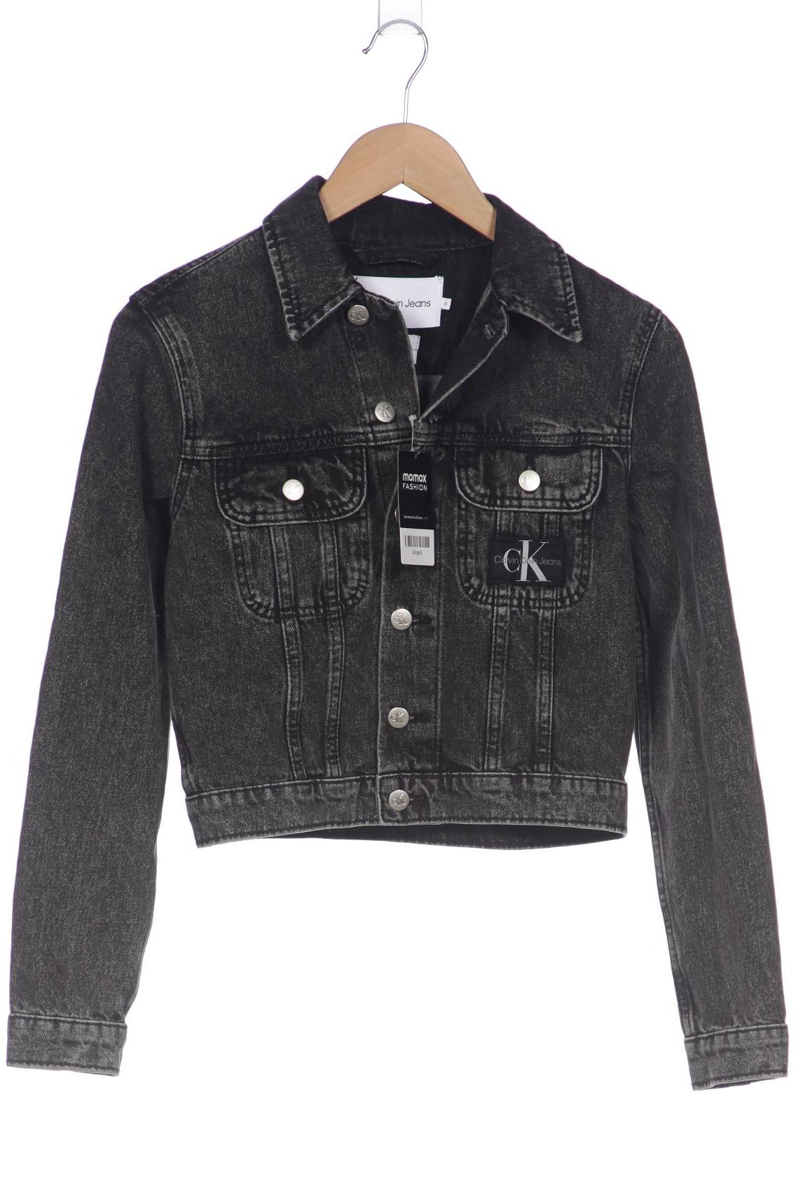 

Calvin Klein Jeans Damen Jacke, grau, Gr. 34