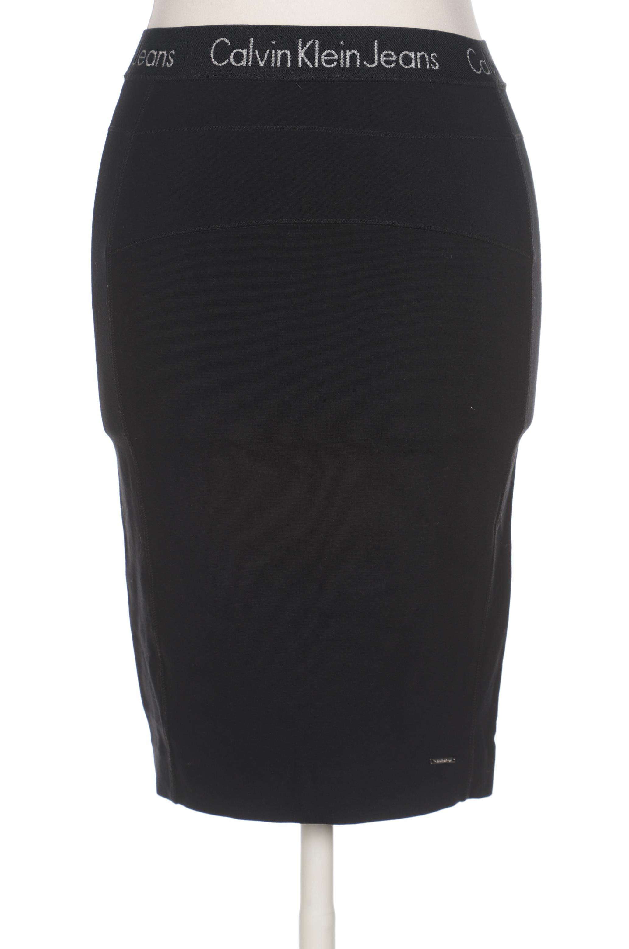 

Calvin Klein Jeans Damen Rock, schwarz, Gr. 34