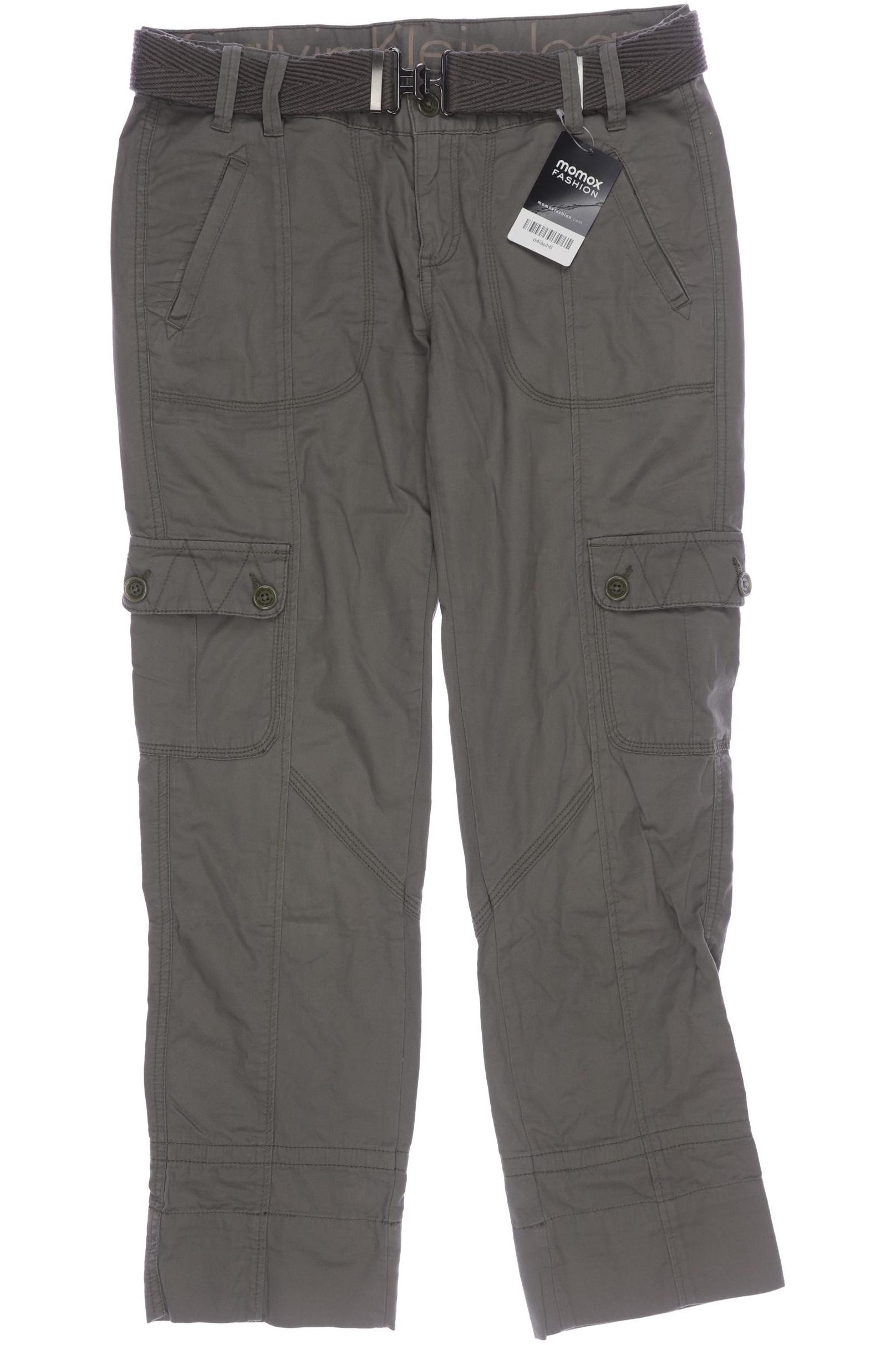 

Calvin Klein Jeans Damen Stoffhose, grün, Gr. 28