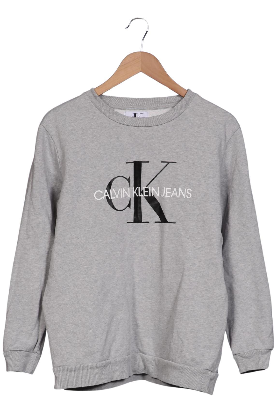 

Calvin Klein Jeans Damen Sweatshirt, grau, Gr. 38