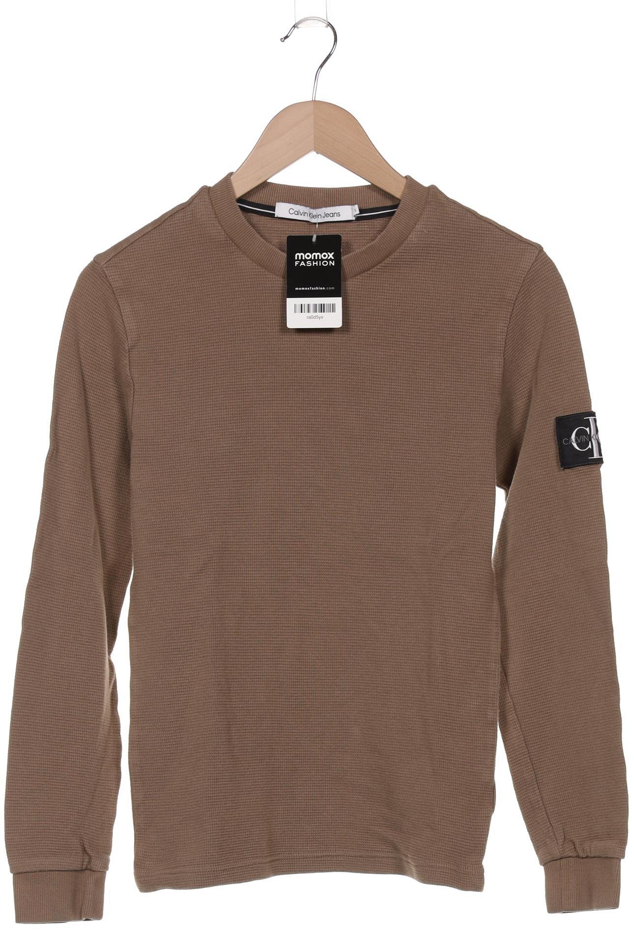 

Calvin Klein Jeans Herren Langarmshirt, braun, Gr. 46