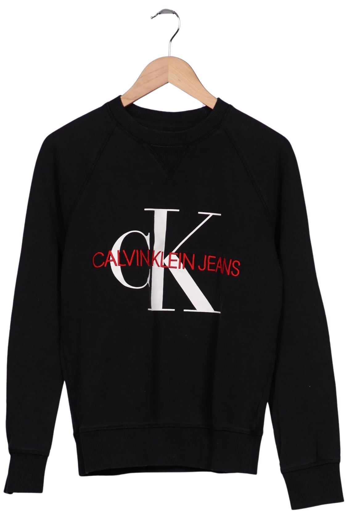 

Calvin Klein Jeans Damen Sweatshirt, schwarz, Gr. 36