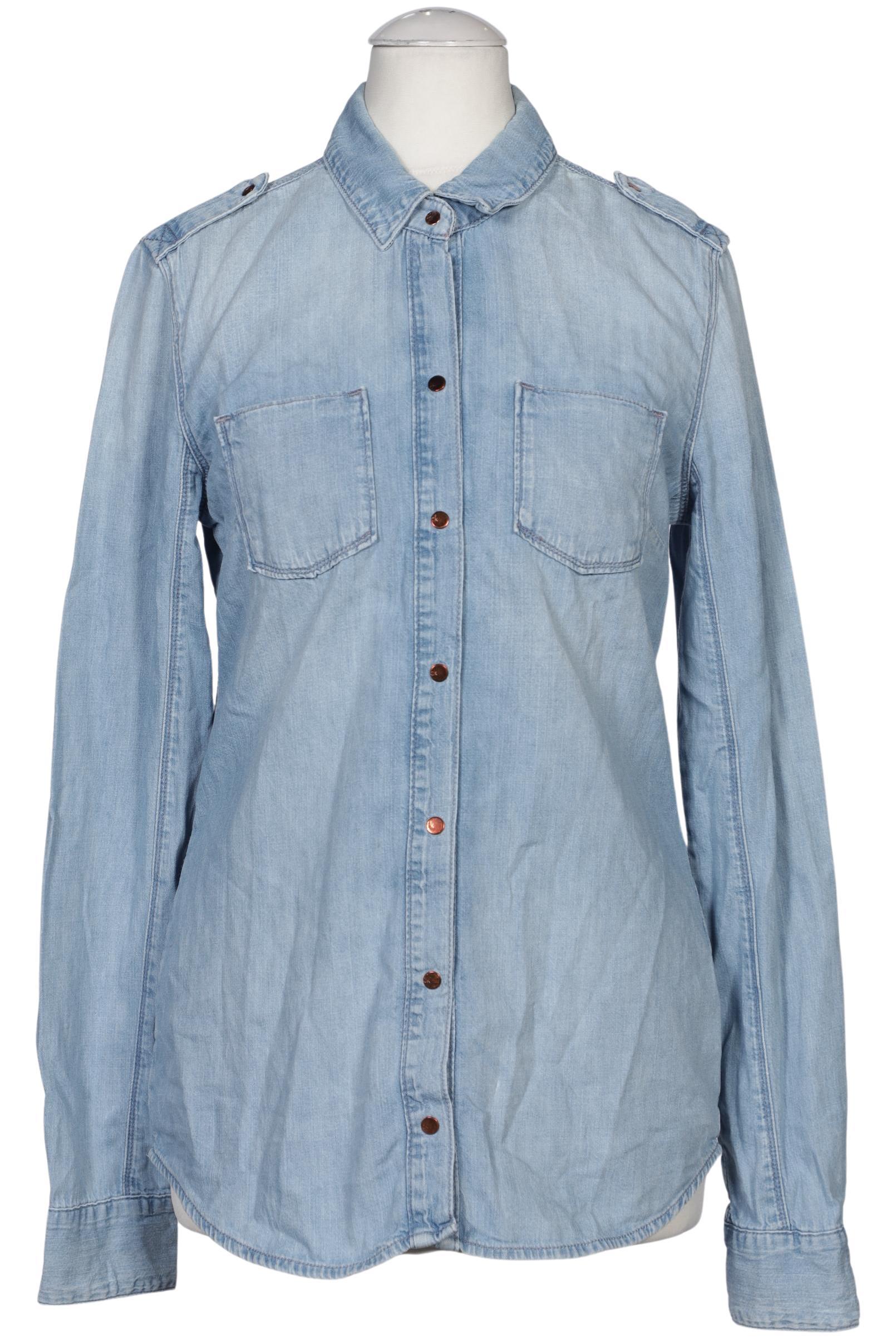 

Calvin Klein Jeans Damen Bluse, hellblau, Gr. 34