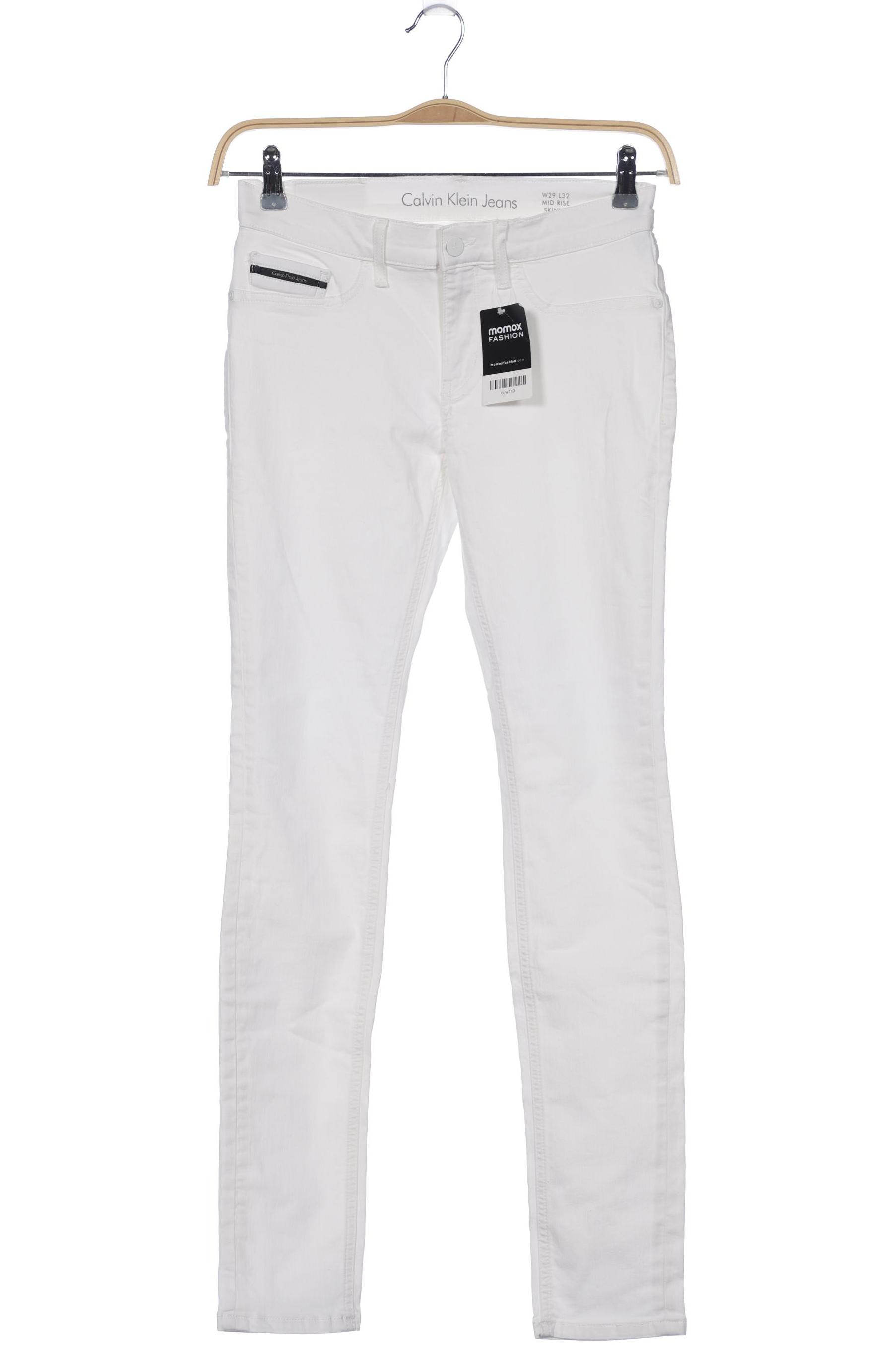 

Calvin Klein Jeans Damen Jeans, weiß