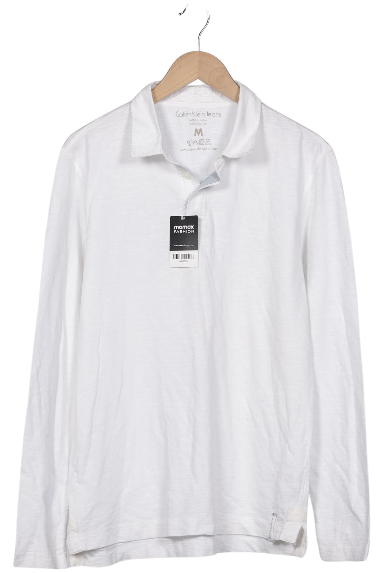 

Calvin Klein Jeans Herren Poloshirt, weiß, Gr. 48