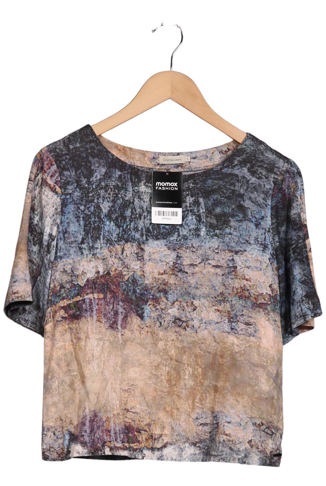 

Calvin Klein Jeans Damen T-Shirt, grau, Gr. 36