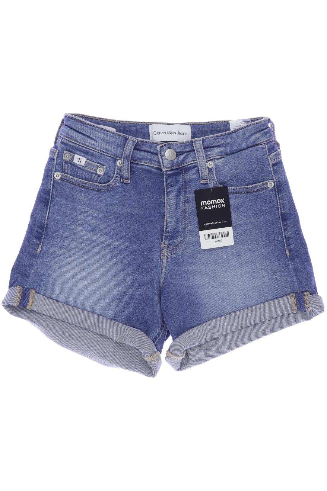 

Calvin Klein Jeans Damen Shorts, blau, Gr. 24