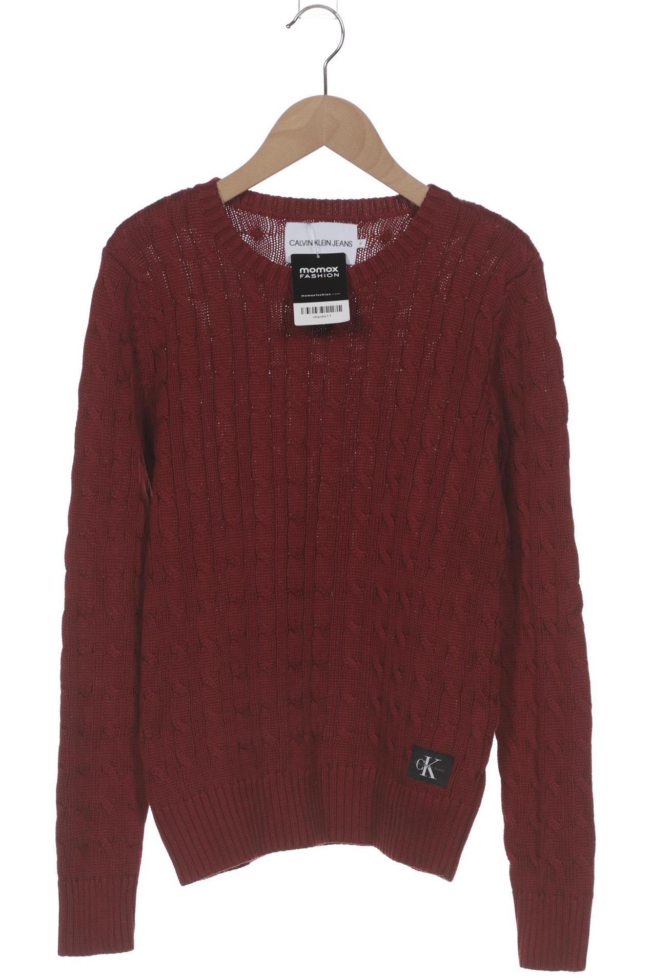 

Calvin Klein Jeans Damen Pullover, bordeaux, Gr. 38