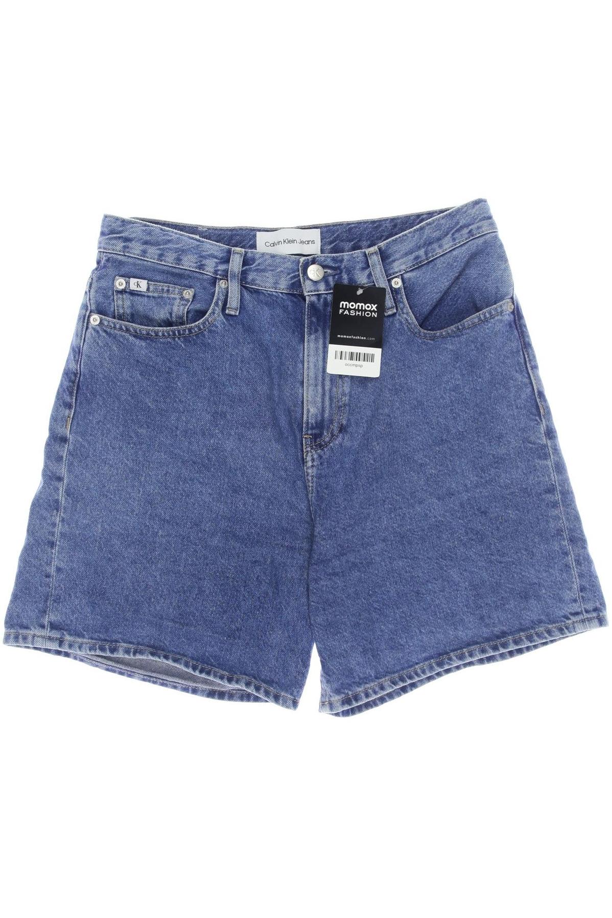 

Calvin Klein Jeans Damen Shorts, blau, Gr. 28