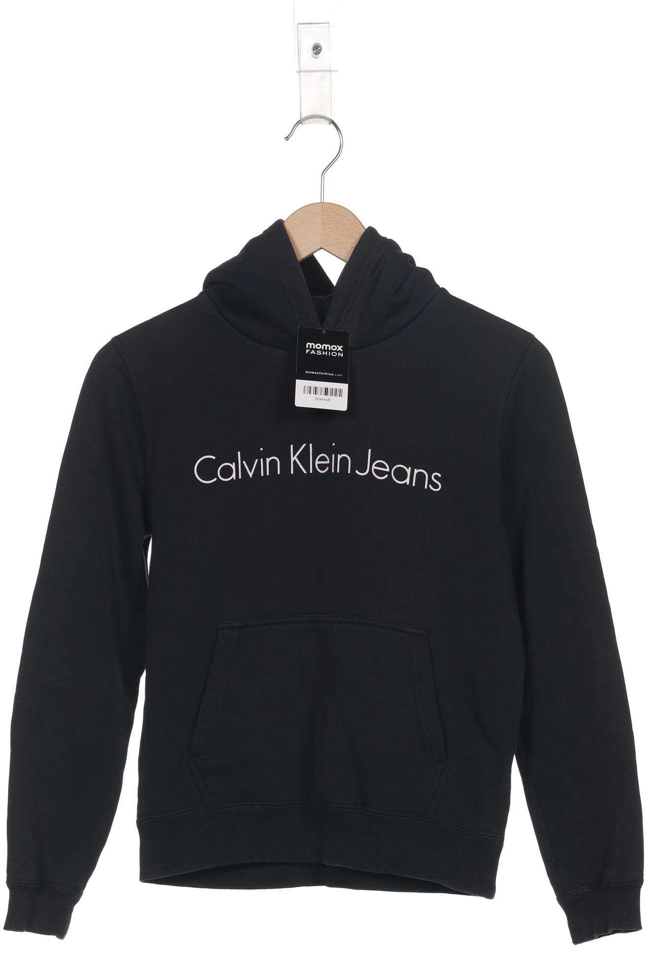 

Calvin Klein Jeans Damen Kapuzenpullover, schwarz, Gr. 34