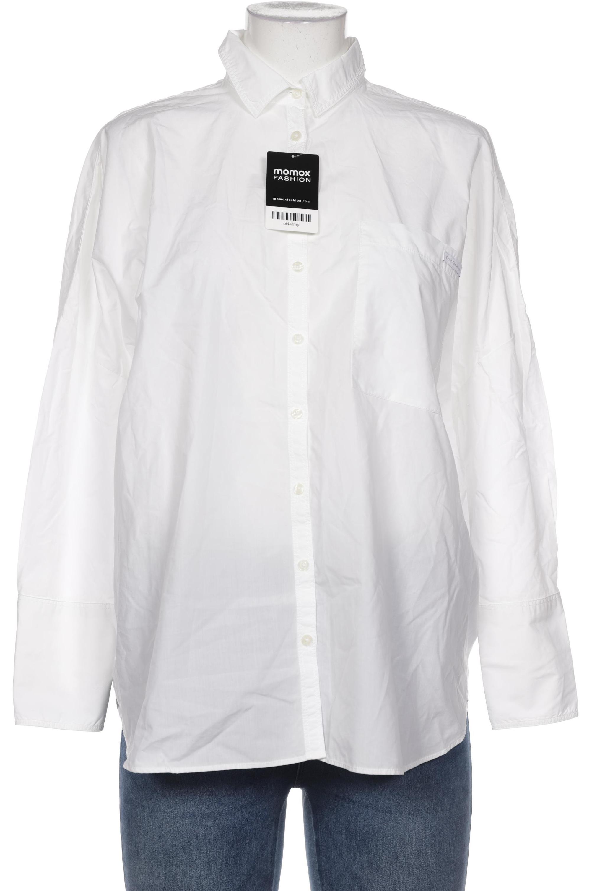 

Calvin Klein Jeans Damen Bluse, weiß, Gr. 38