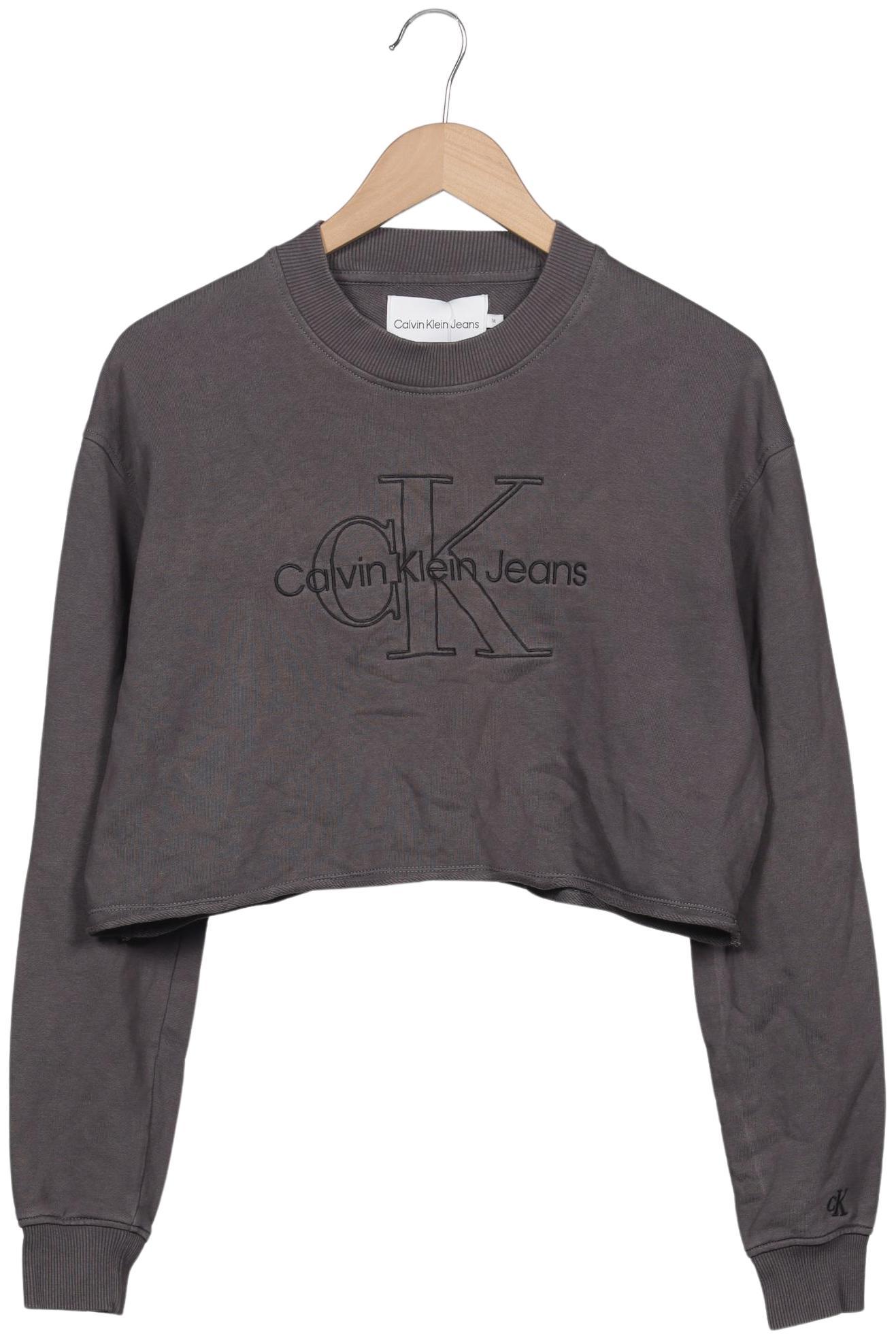 

Calvin Klein Jeans Damen Sweatshirt, grau, Gr. 38